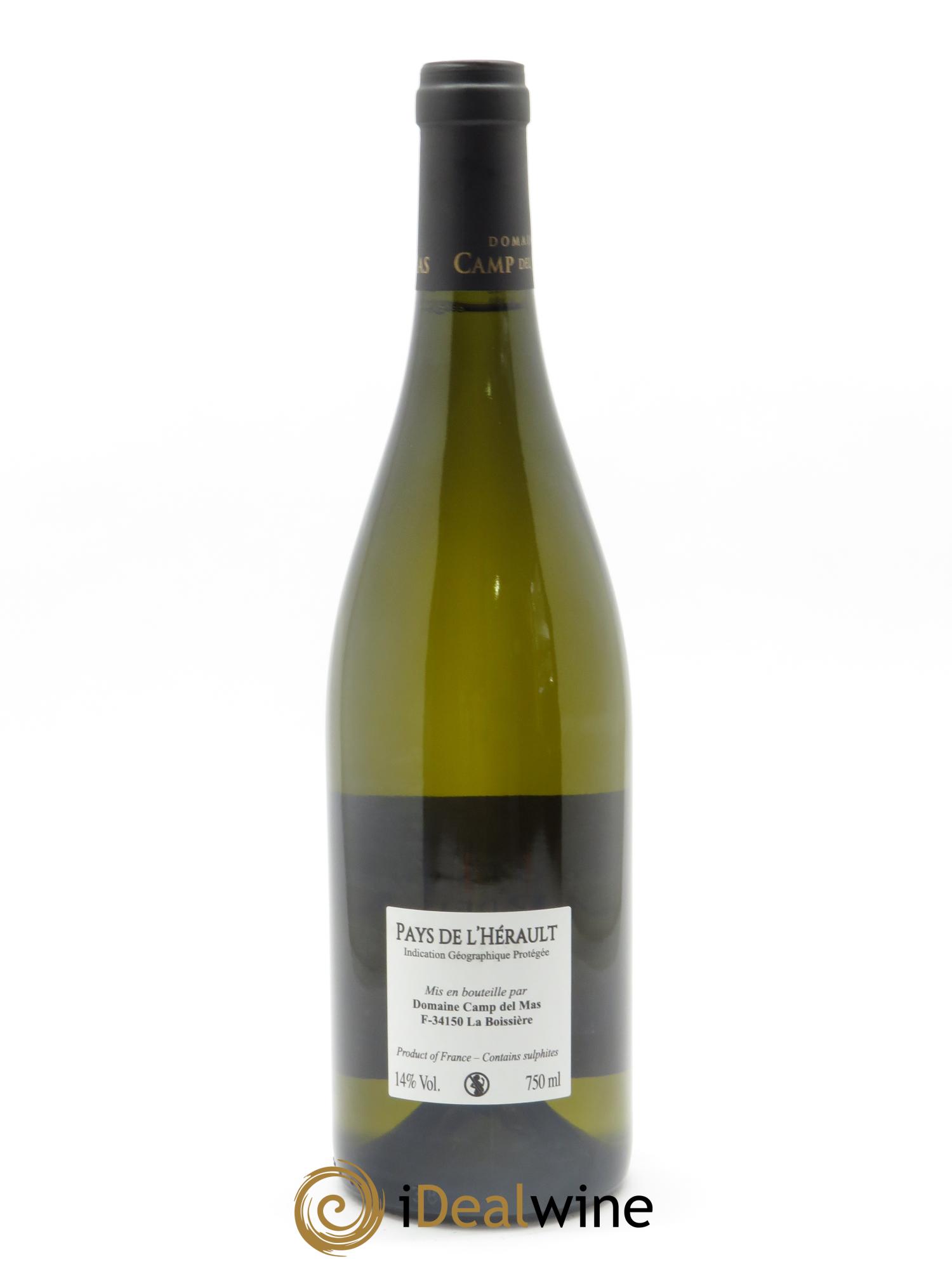 IGP Pays de l'Hérault Cantaluz Camp Del Mas 2018 - Lot of 1 bottle - 1