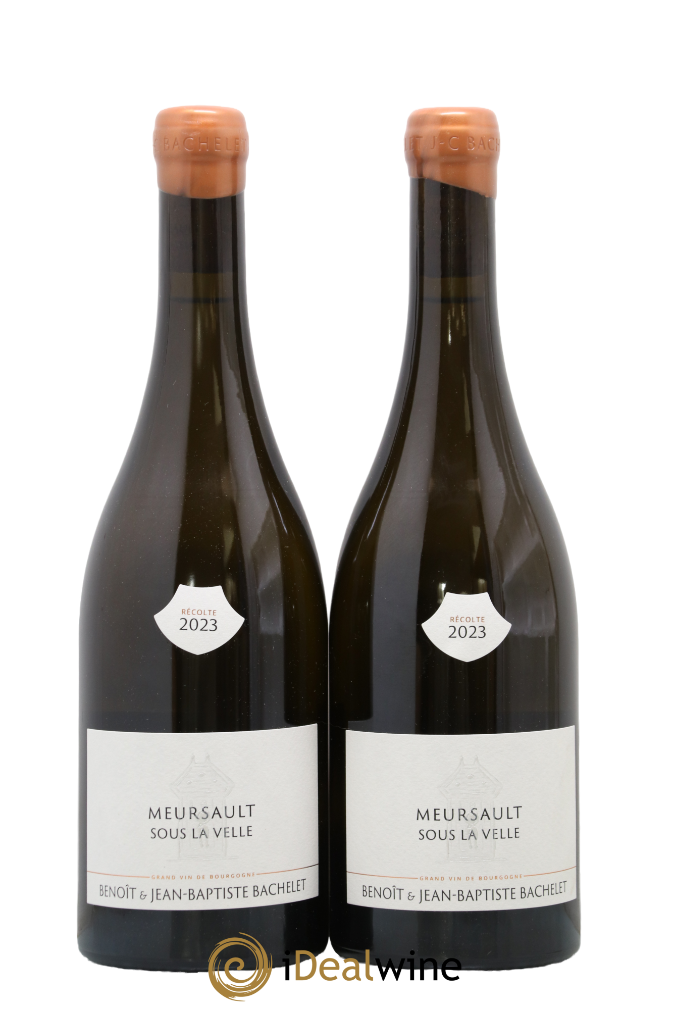 Meursault Sous la Velle Benoît et Jean Baptiste Bachelet 2023 - Posten von 2 Flaschen - 0