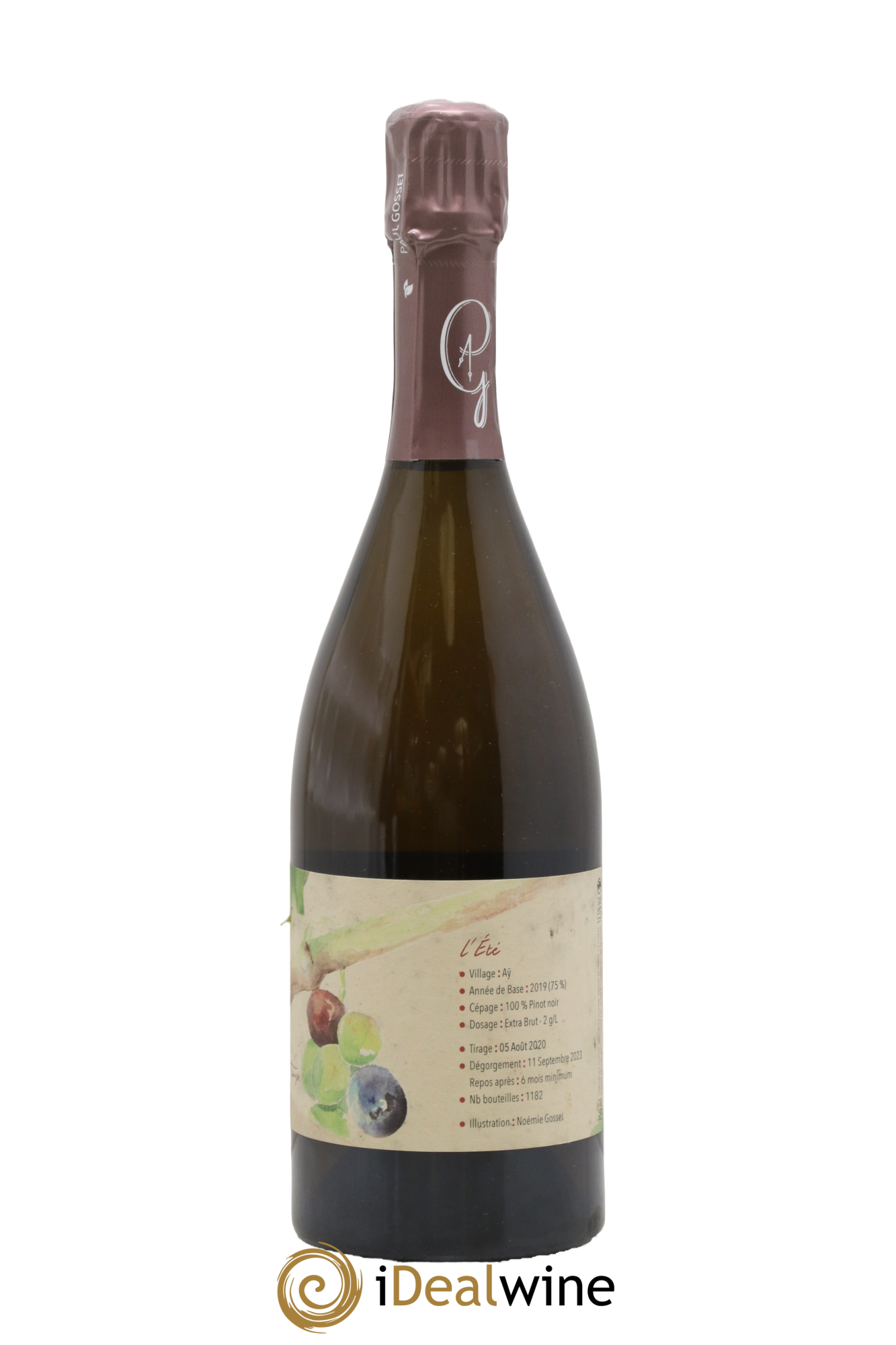 Au Fil du Temps l'Ete Paul Gosset - Lot de 1 bouteille - 1
