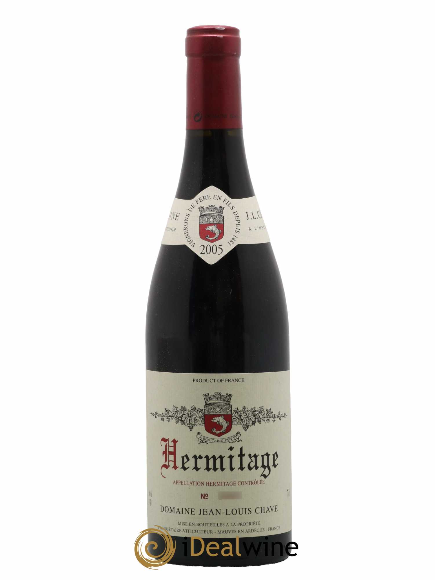 Hermitage Jean-Louis Chave 2005 - Lotto di 1 bottiglia - 0