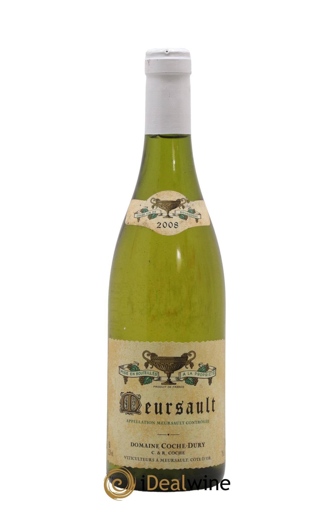 Meursault Coche Dury (Domaine) 2008 - Lot de 1 bouteille - 0