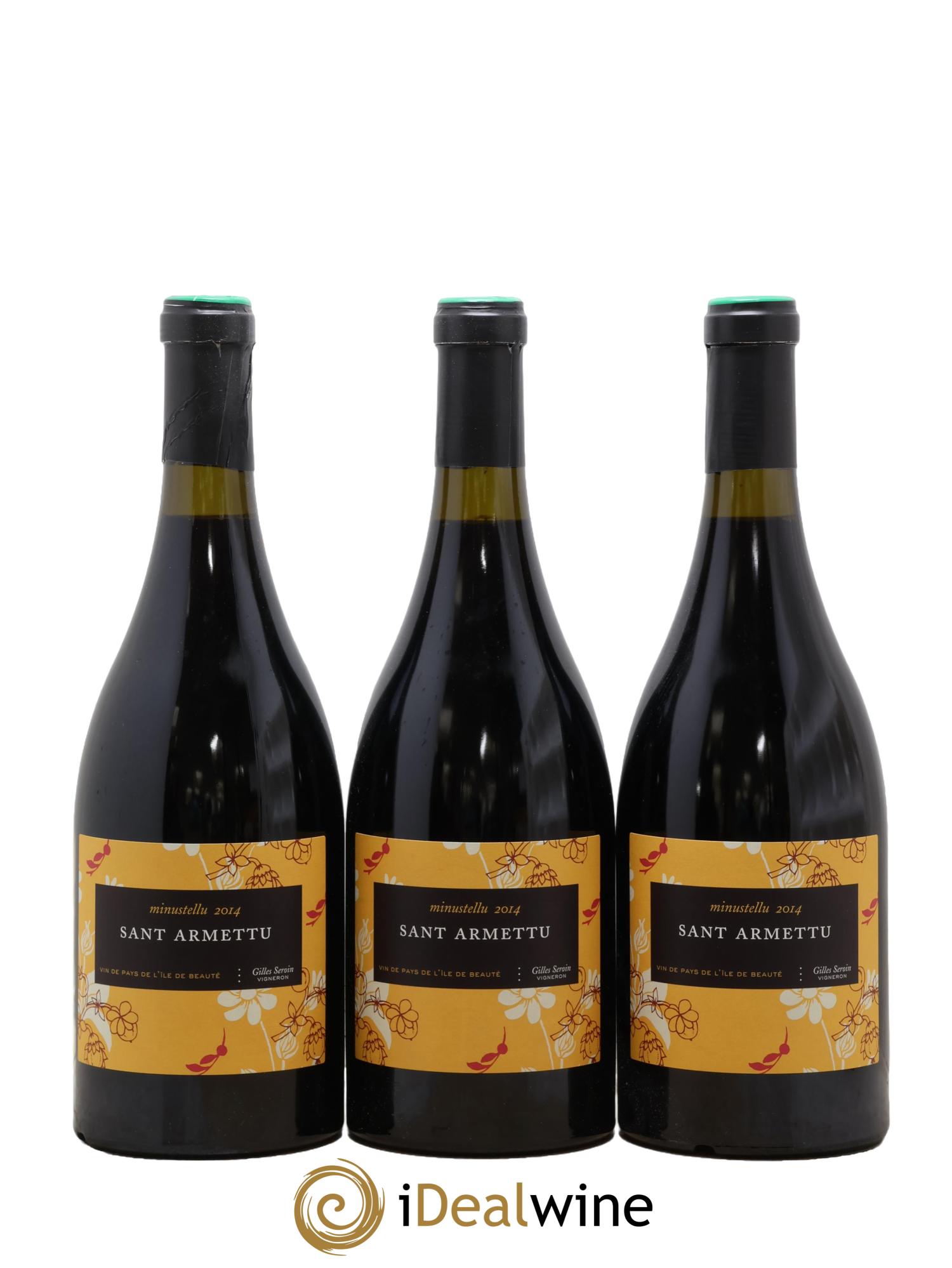 IGP Ile de Beauté Minustellu Sant Armettu (Domaine) 2014 - Posten von 3 Flaschen - 0
