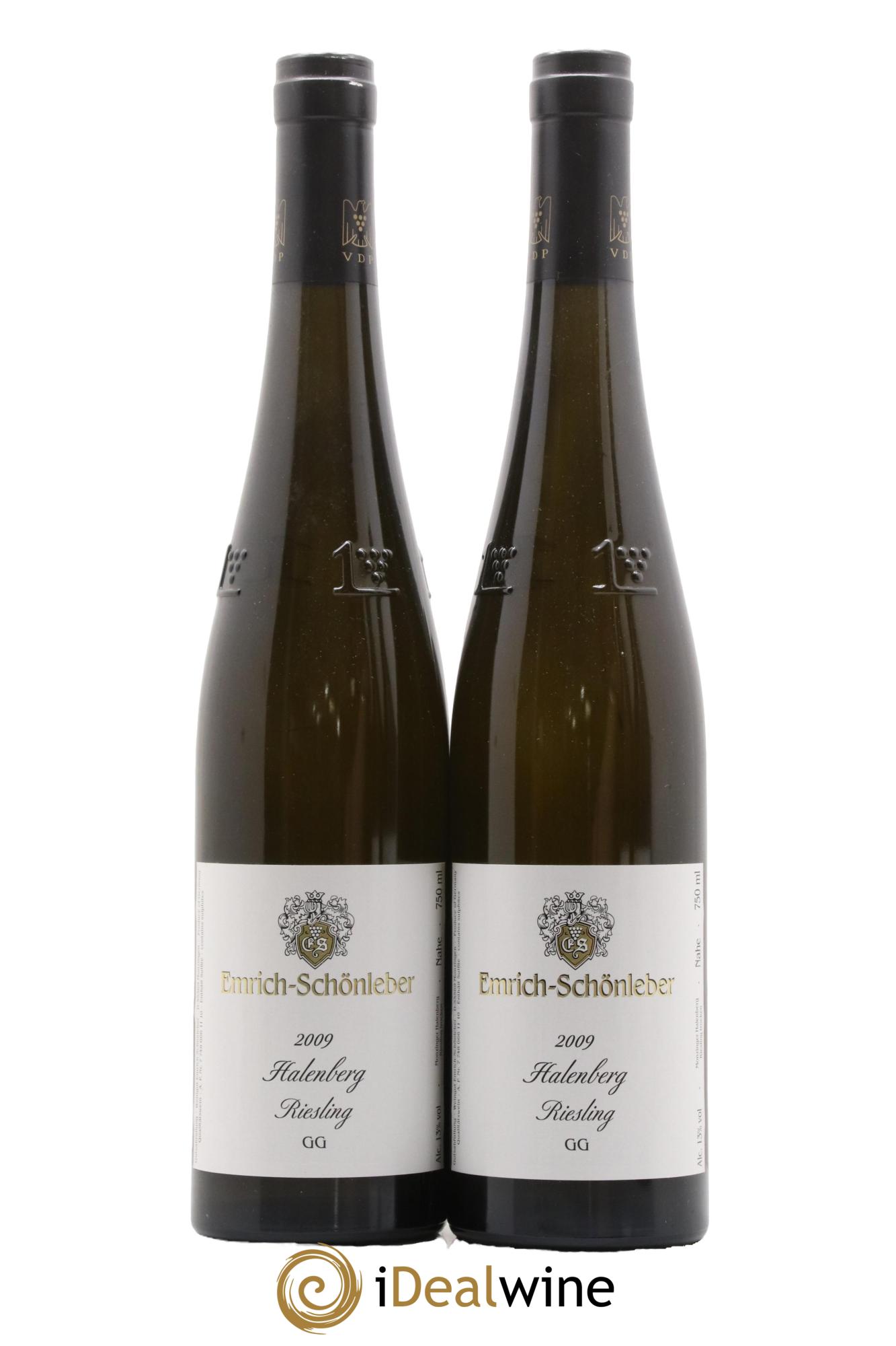 Allemagne Nahe Riesling Halenberg GG Emrich-Schönleber 2009 - Lot de 2 bouteilles - 0