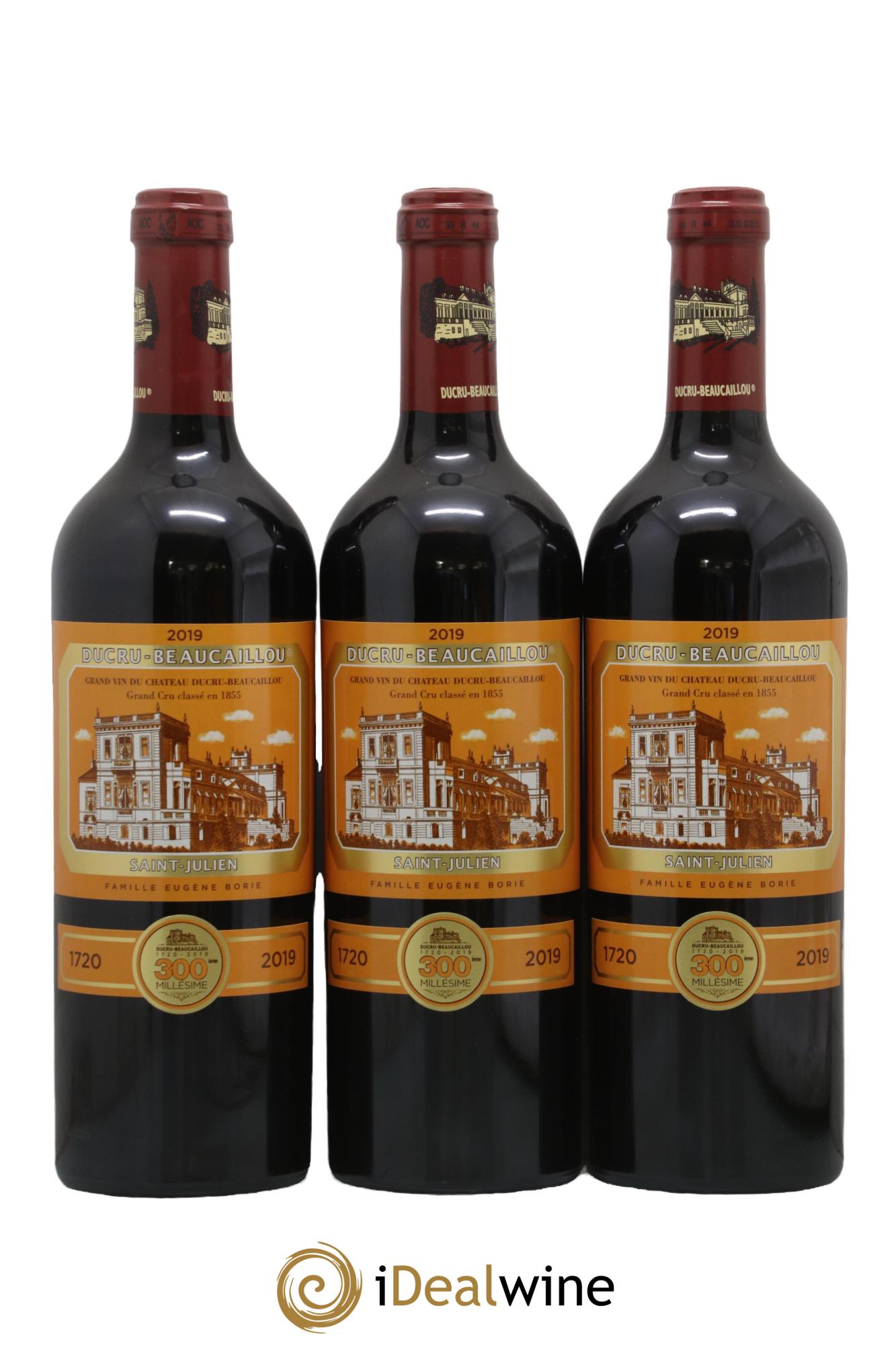 Château Ducru Beaucaillou 2ème Grand Cru Classé 2019 - Lot de 3 bouteilles - 0