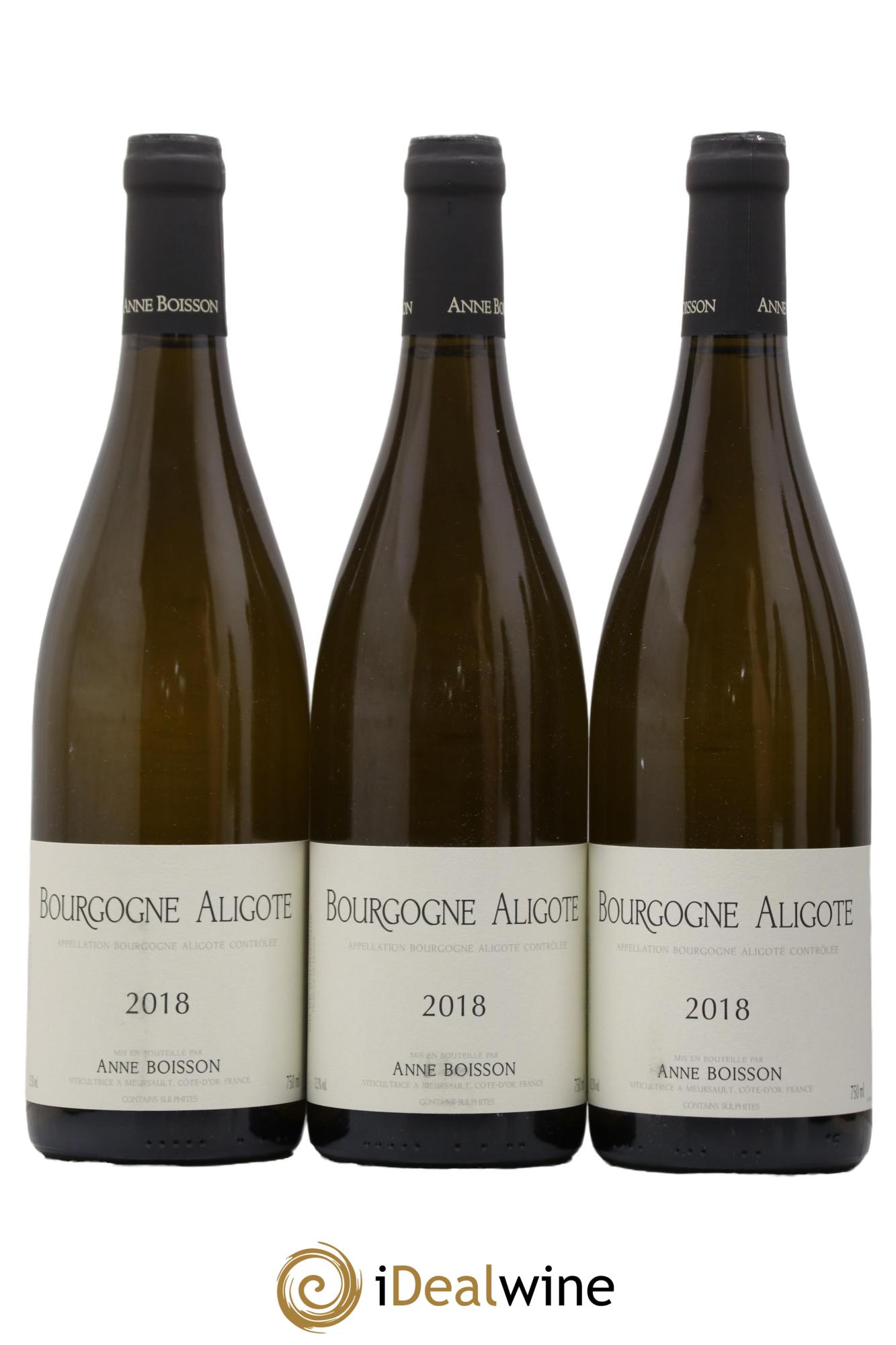 Bourgogne Aligoté Anne Boisson  2018 - Lot of 6 bottles - 1