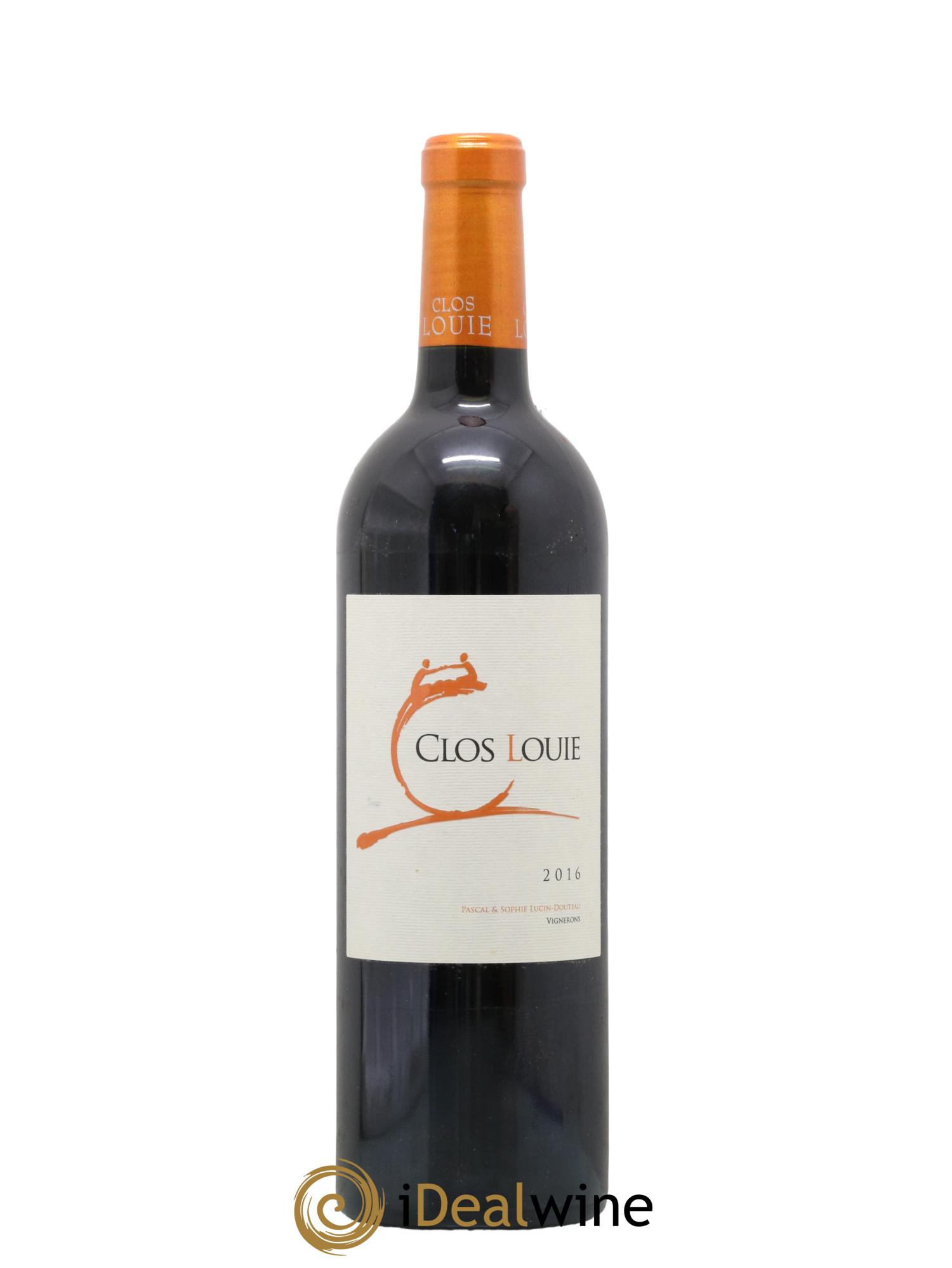 Castillon-Côtes-de-Bordeaux (Côtes-de-Castillon) Clos Louie 2016 - Lot de 1 bouteille - 0