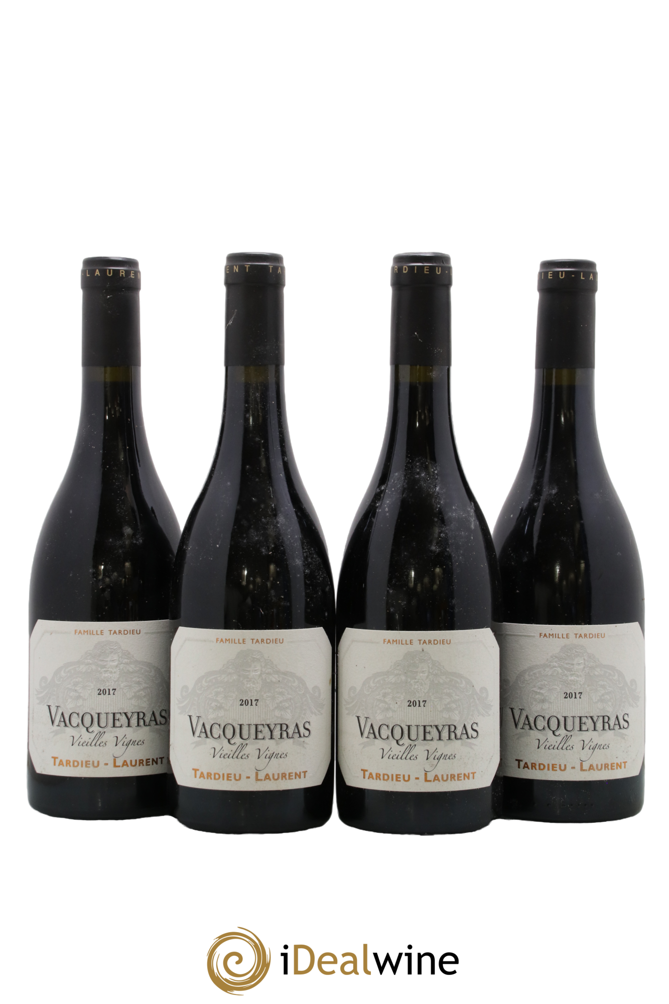 Vacqueyras Tardieu-Laurent Vieilles Vignes Famille Tardieu 2017 - Lot de 4 bouteilles - 0