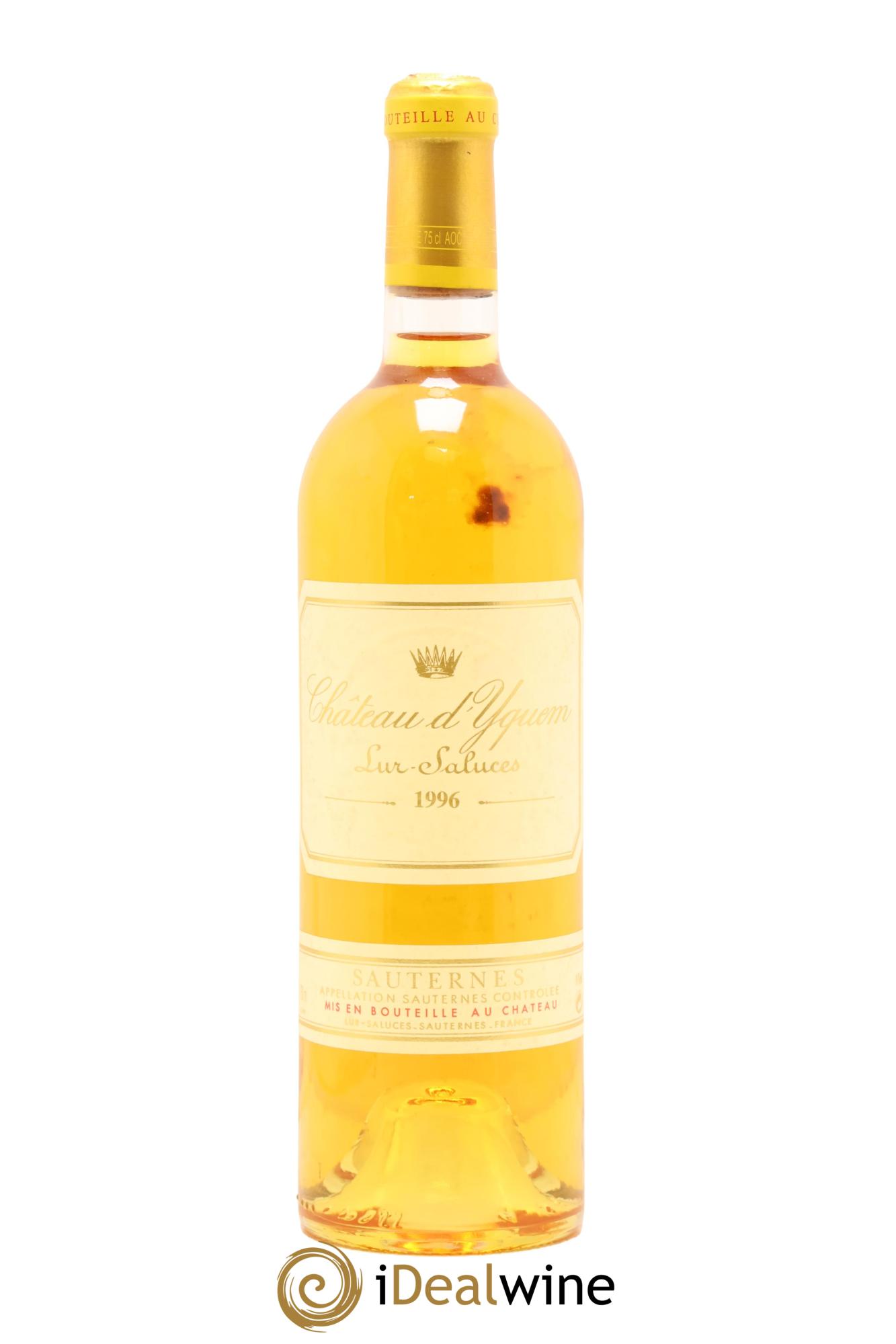 Château d' Yquem 1er Cru Classé Supérieur 1996 - Lot de 1 bouteille - 0