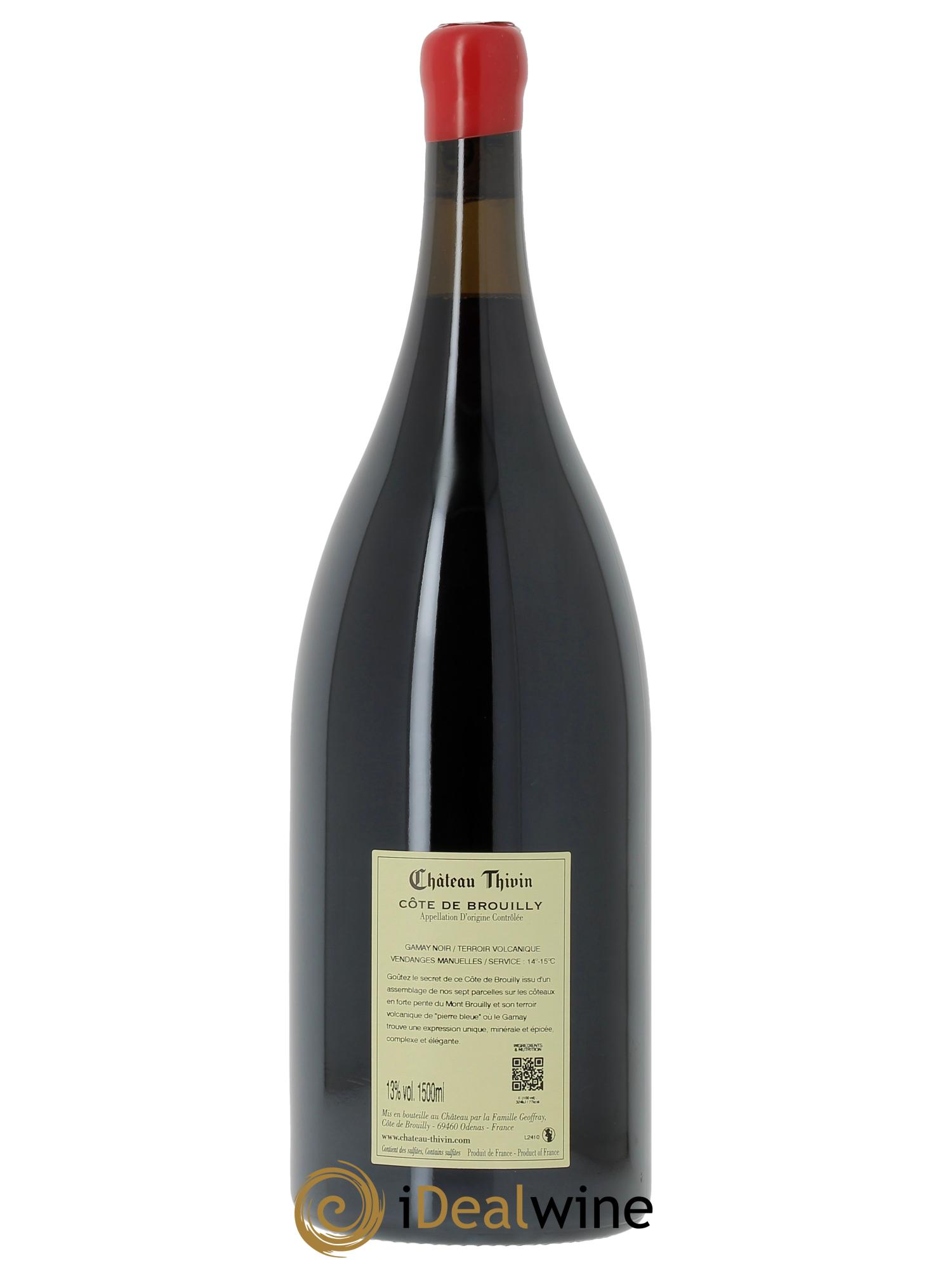 Côte de Brouilly Les 7 Vignes Château Thivin 2024 - Lotto di 1 magnum - 1