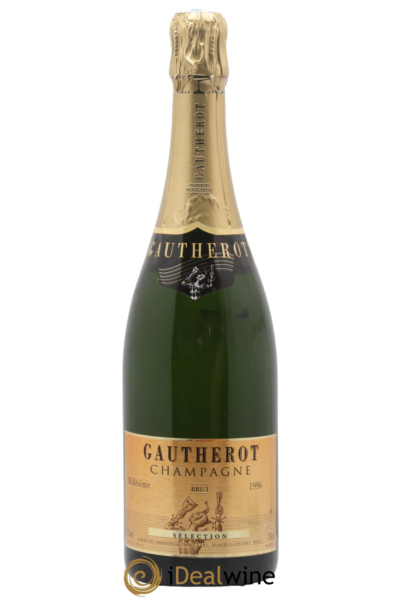 Champagne Gautherot 1996 - Lot de 1 bouteille - 0