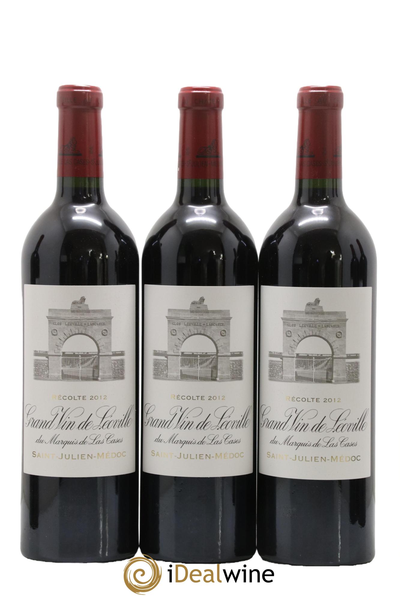 Château Léoville Las Cases 2ème Grand Cru Classé 2012 - Lot of 12 bottles - 1