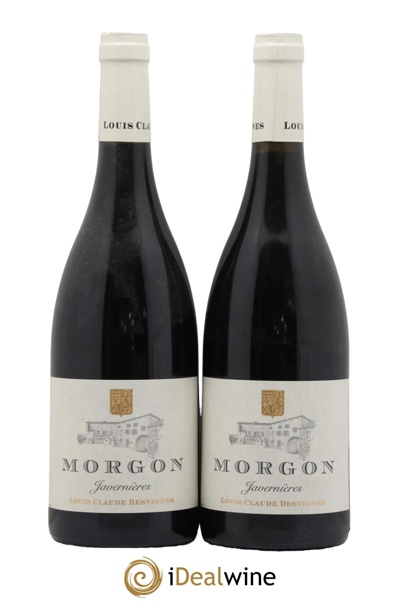 Morgon Côte de Py Javernières Louis-Claude Desvignes 2017 - Lot of 2 bottles - 0