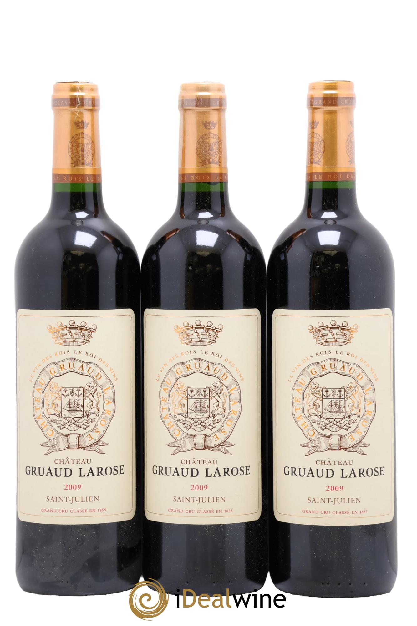 Château Gruaud Larose 2ème Grand Cru Classé 2009 - Lot of 3 bottles - 0