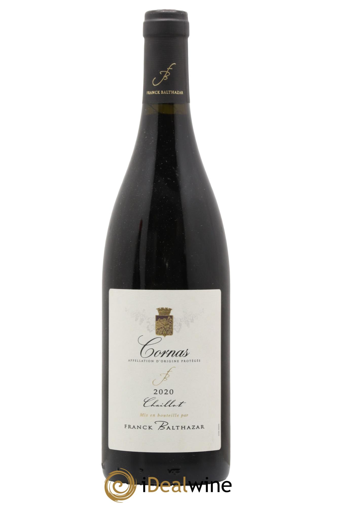 Cornas Chaillot Franck Balthazar (Domaine) 2020 - Lot de 1 bouteille - 0