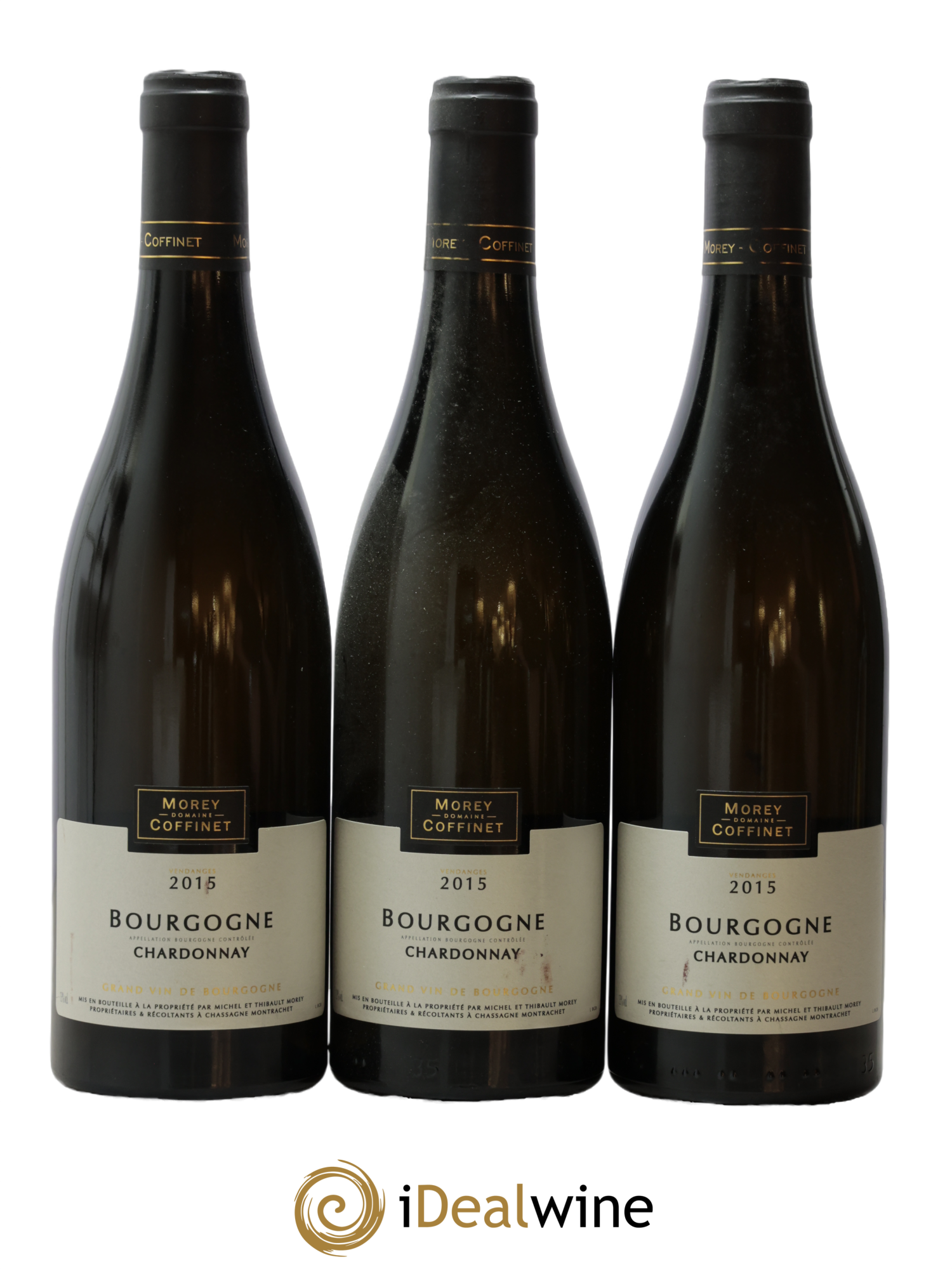 Bourgogne Morey-Coffinet (Domaine) 2015 - Lot de 3 bouteilles - 0