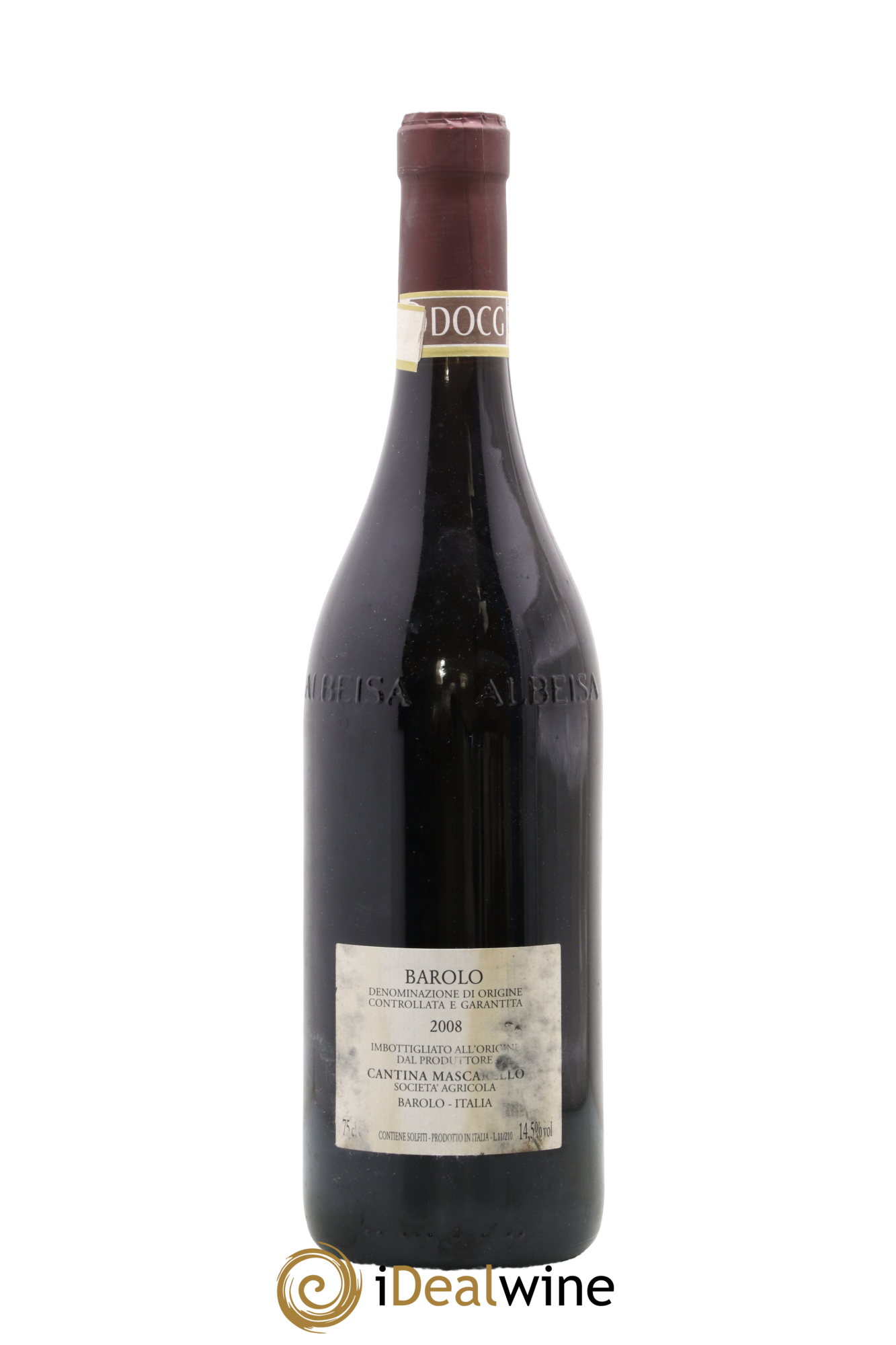Barolo DOCG Bartolo Mascarello 2008 - Lot de 1 bouteille - 1