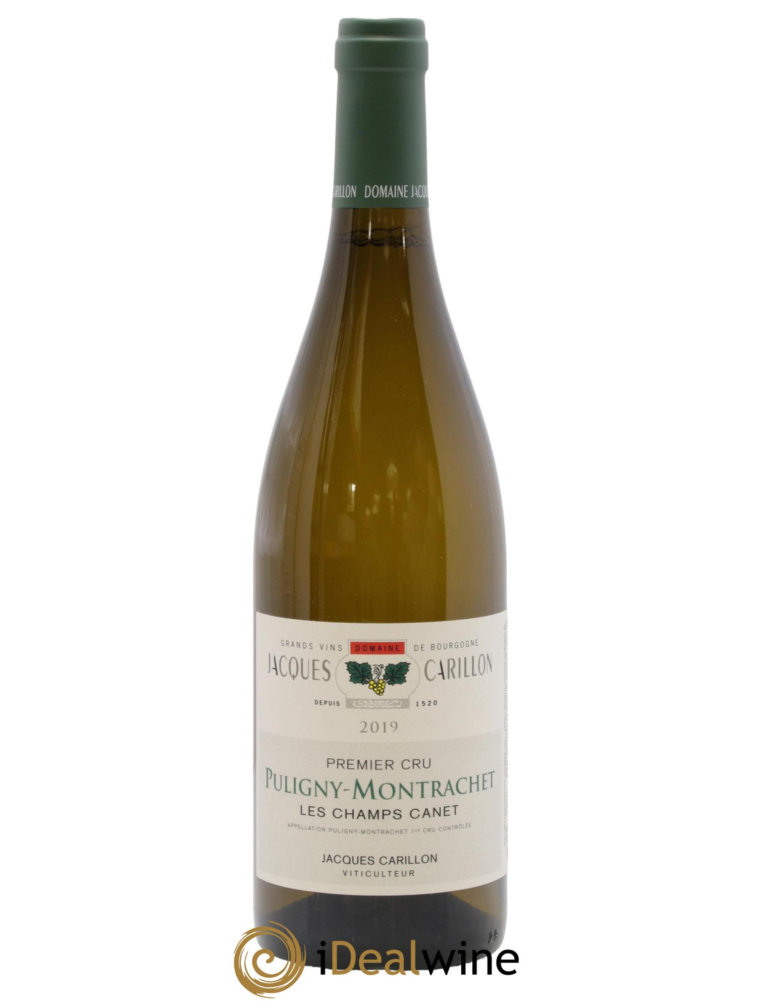 Puligny-Montrachet François Carillon Premier Cru Les Champs Canet 2019 - Posten von 1 Flasche - 0