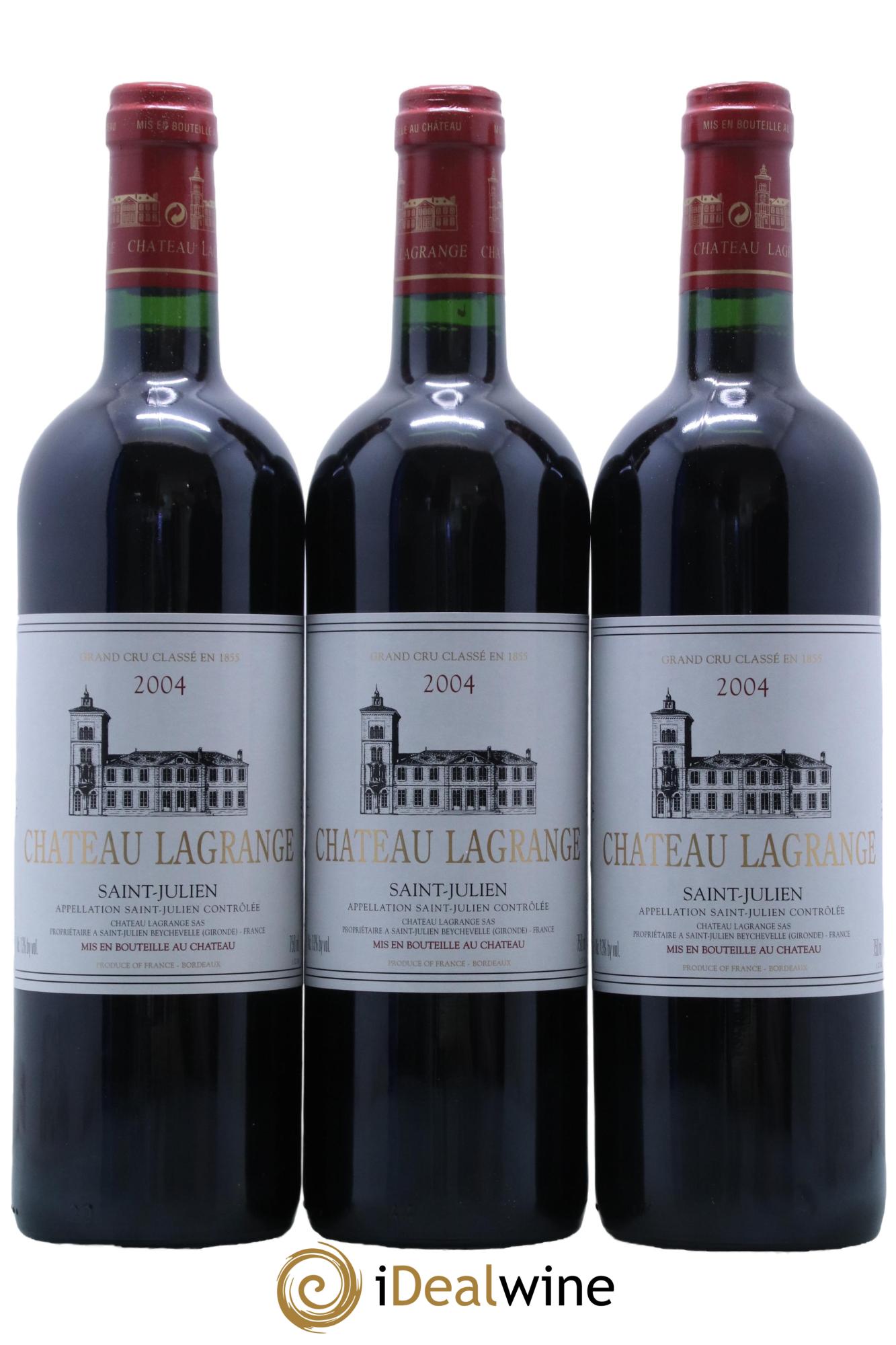 Château Lagrange 3ème Grand Cru Classé 2004 - Posten von 12 Flaschen - 2