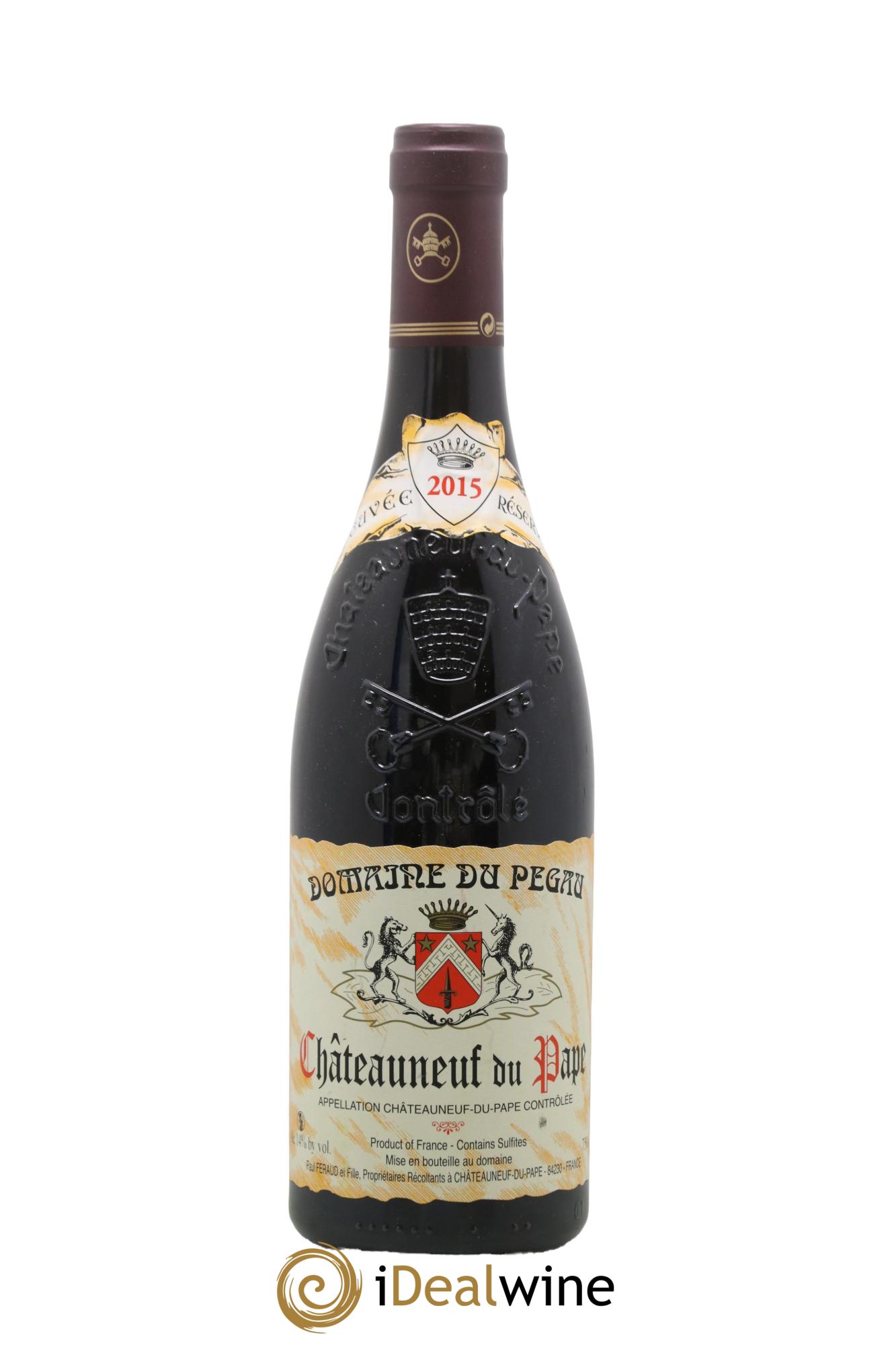 Châteauneuf-du-Pape Domaine du Pégau Cuvée Réservée Paul et Laurence Féraud 2015 - Lotto di 1 bottiglia - 0