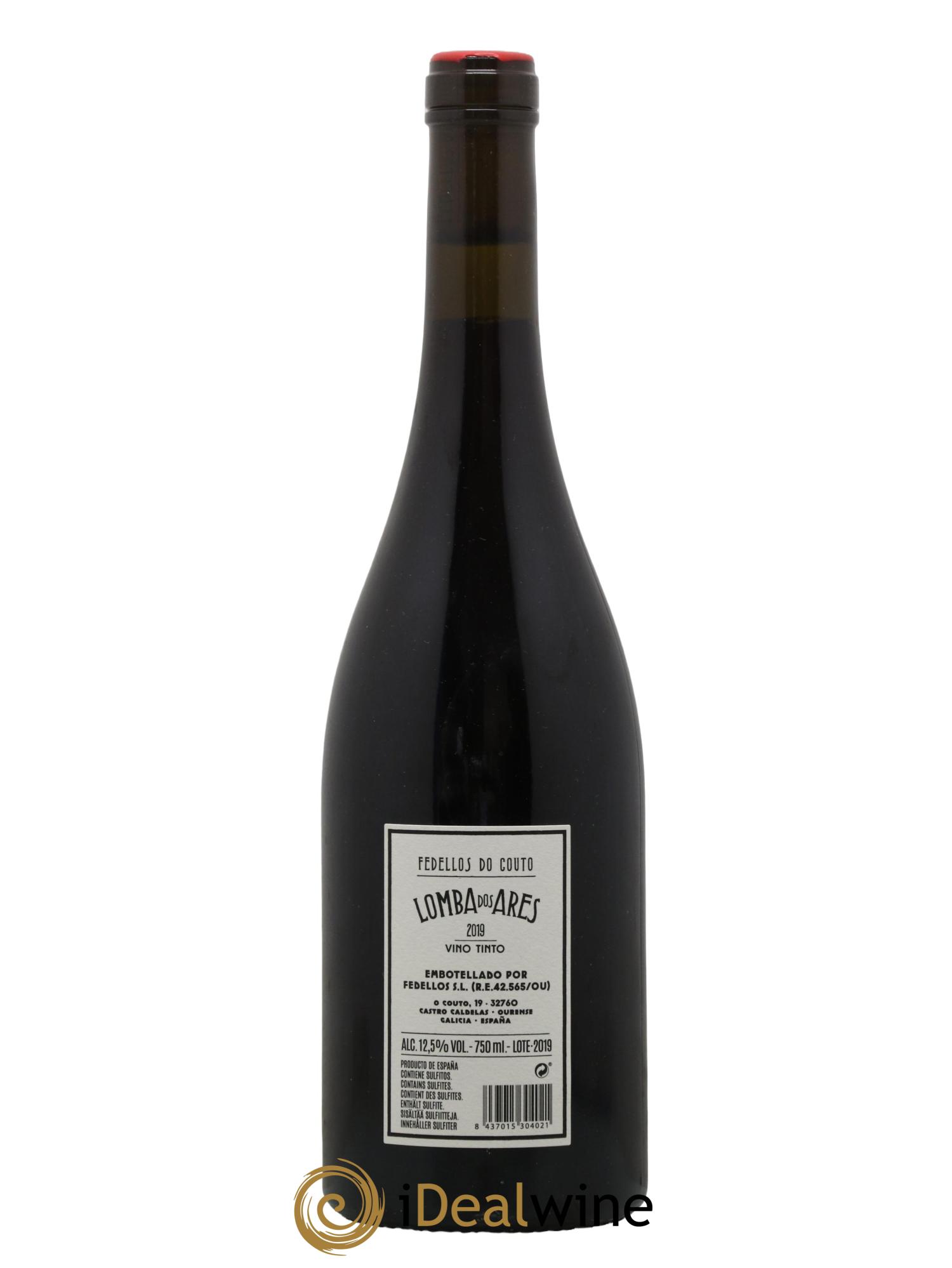 Espagne Ribeira Sacra Lomba dos Ares Fedellos do Couto 2019 - Lot de 1 bouteille - 1