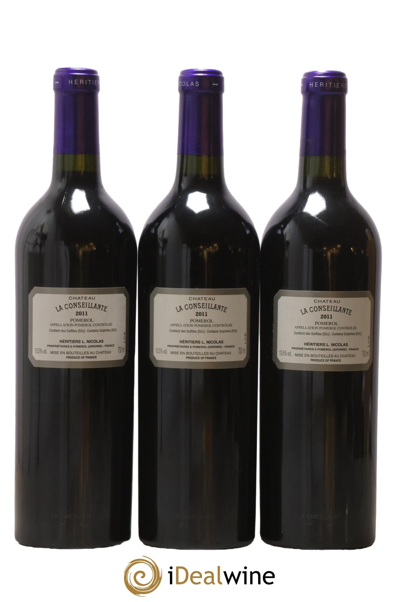 Château la Conseillante 2011 - Lotto di 12 bottiglie - 4