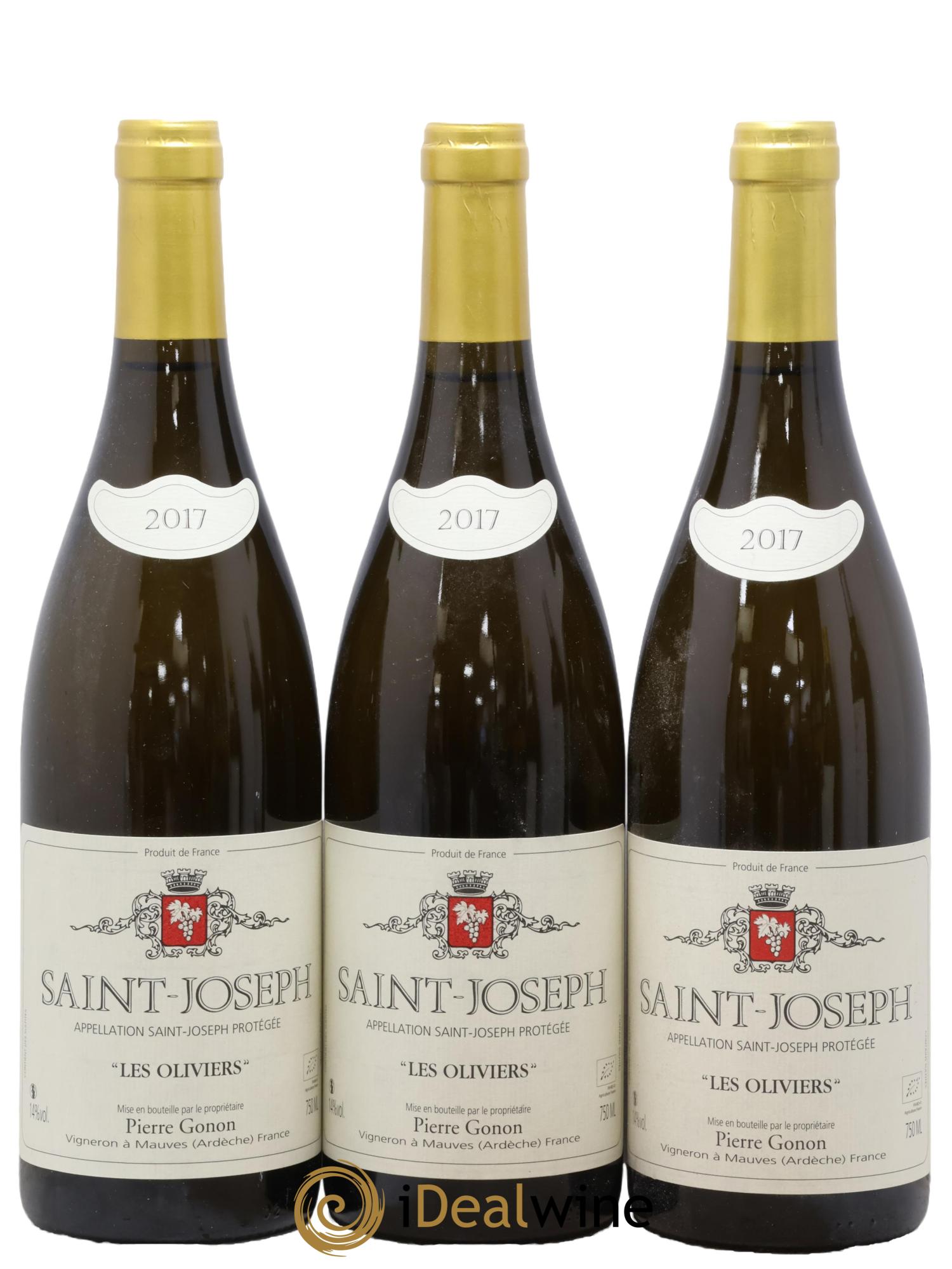 Saint-Joseph Les Oliviers Gonon (Domaine) 2017 - Lot of 3 bottles - 0