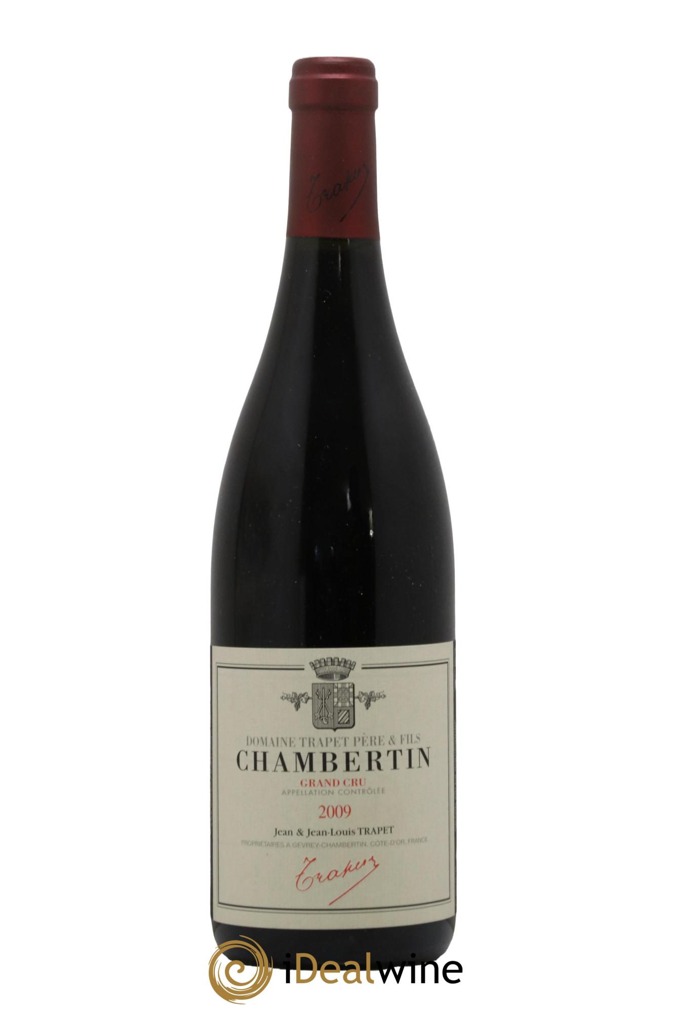 Chambertin Grand Cru Domaine Trapet 2009 - Lot de 1 bouteille - 0