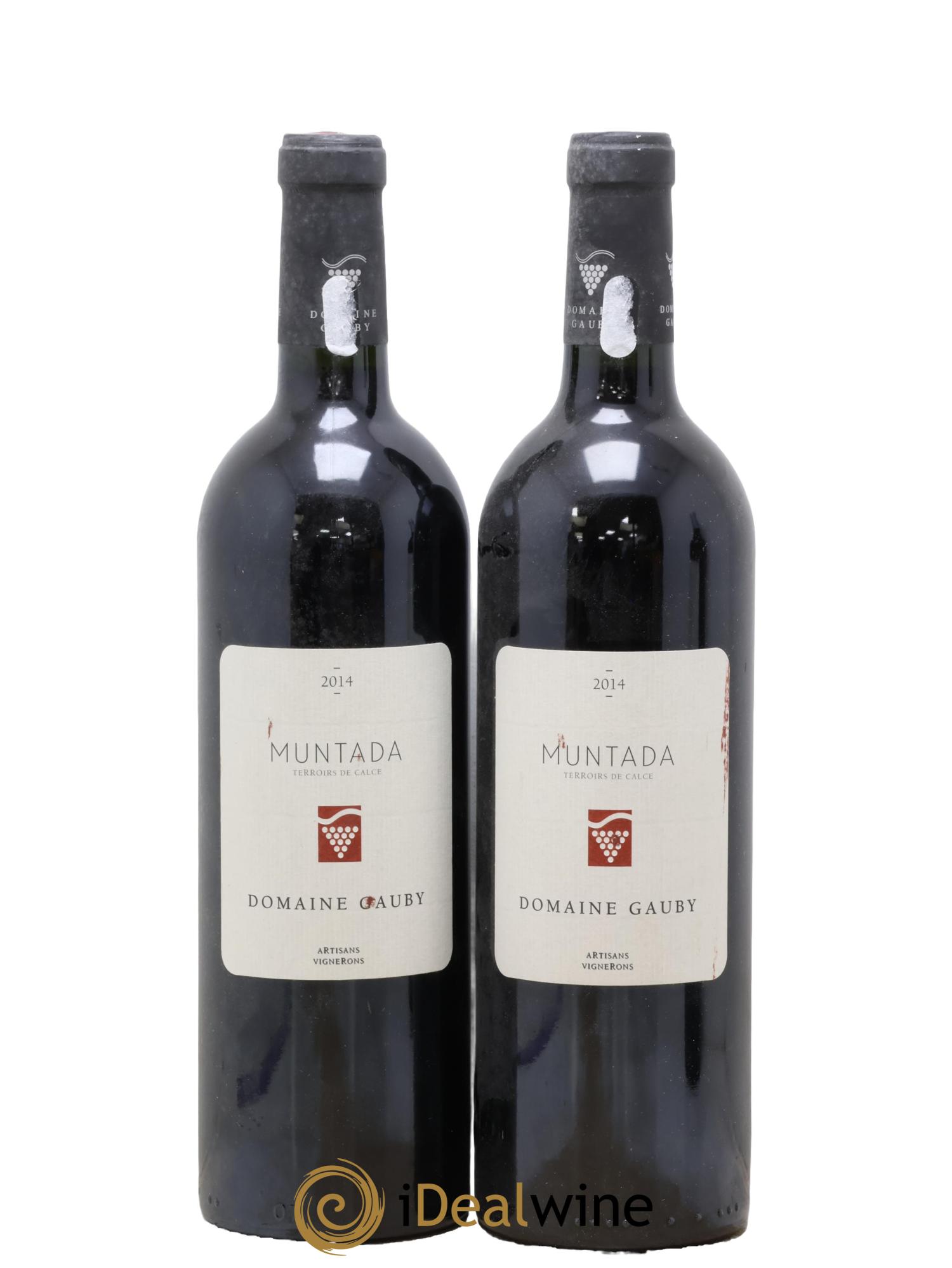 Côtes Catalanes (anciennement Côtes du Roussillon Villages) La Muntada Gauby (Domaine) 2014 - Lot de 2 bouteilles - 0