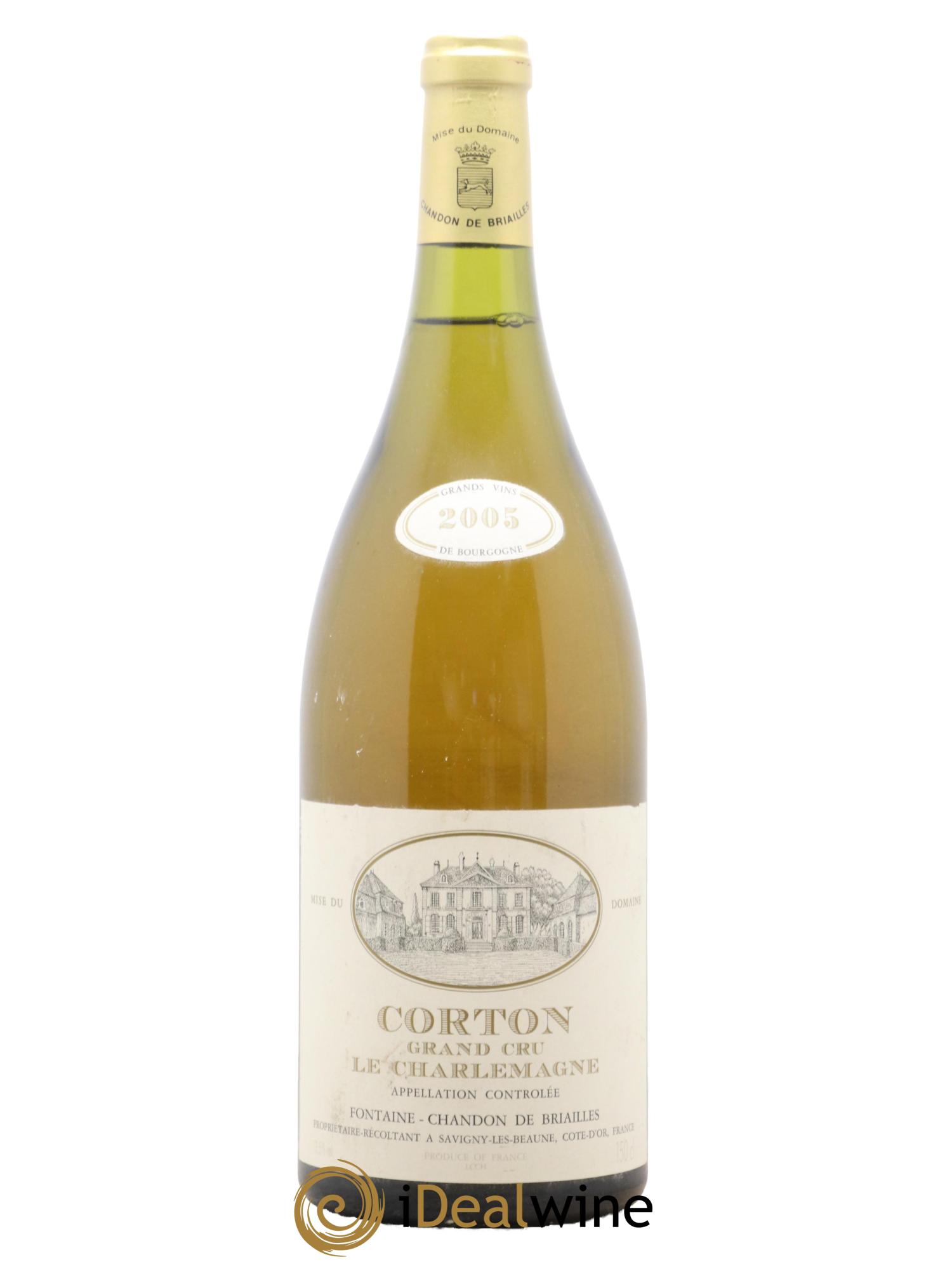 Corton-Charlemagne Grand Cru Chandon de Briailles 2005 - Lot de 1 magnum - 0