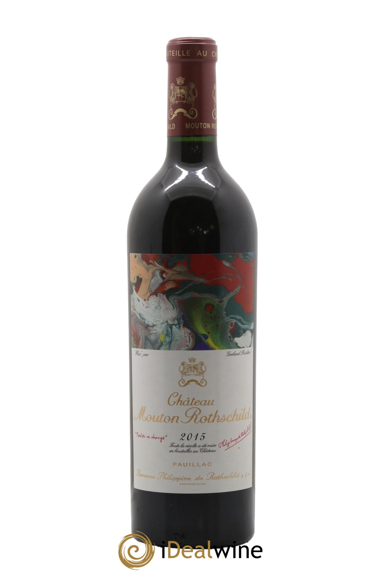 Château Mouton Rothschild 1er Grand Cru Classé 2015 - Lot of 1 bottle - 1