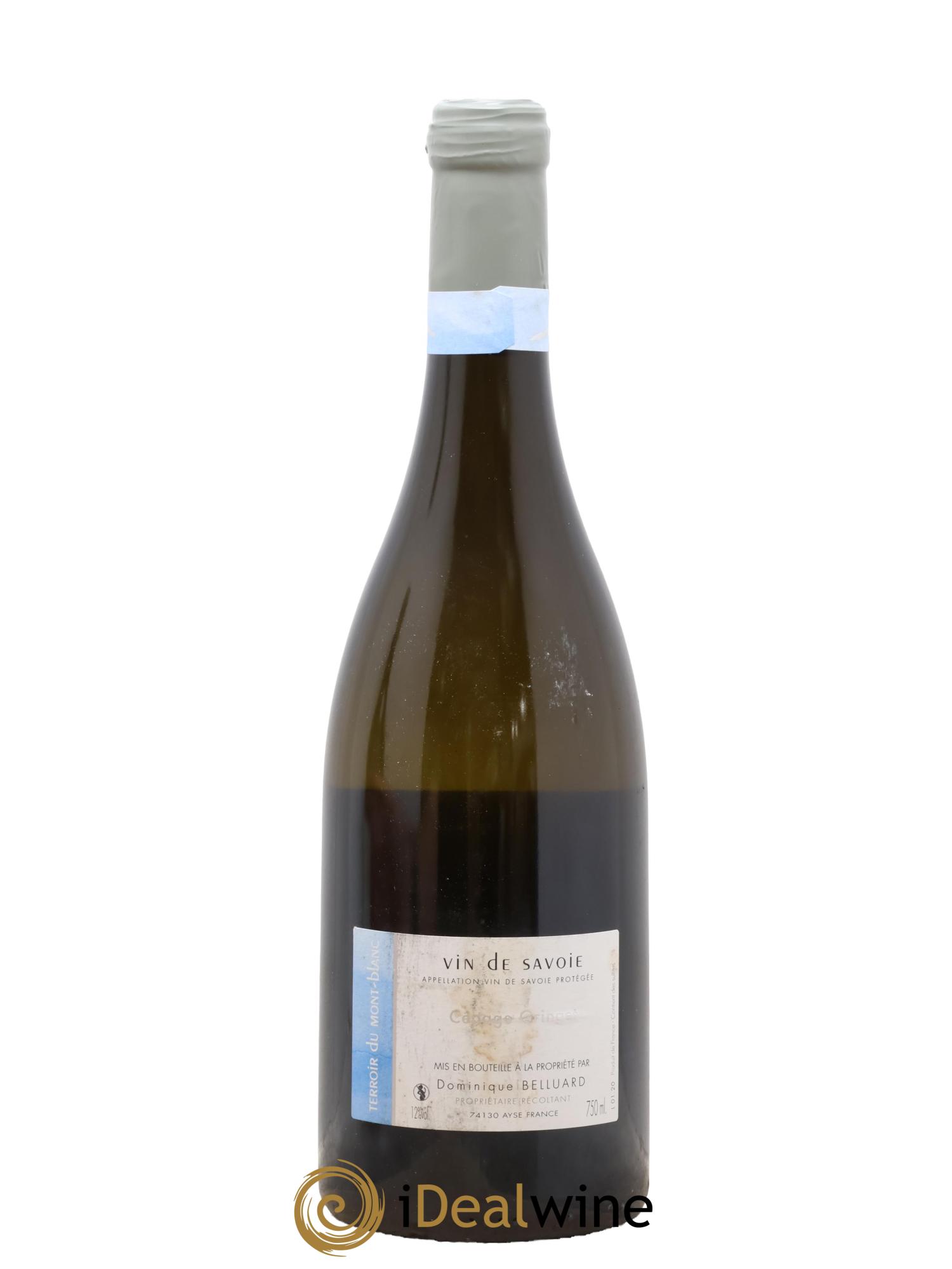 Vin de Savoie Eponyme Domaine Belluard 2020 - Lot de 1 bouteille - 1