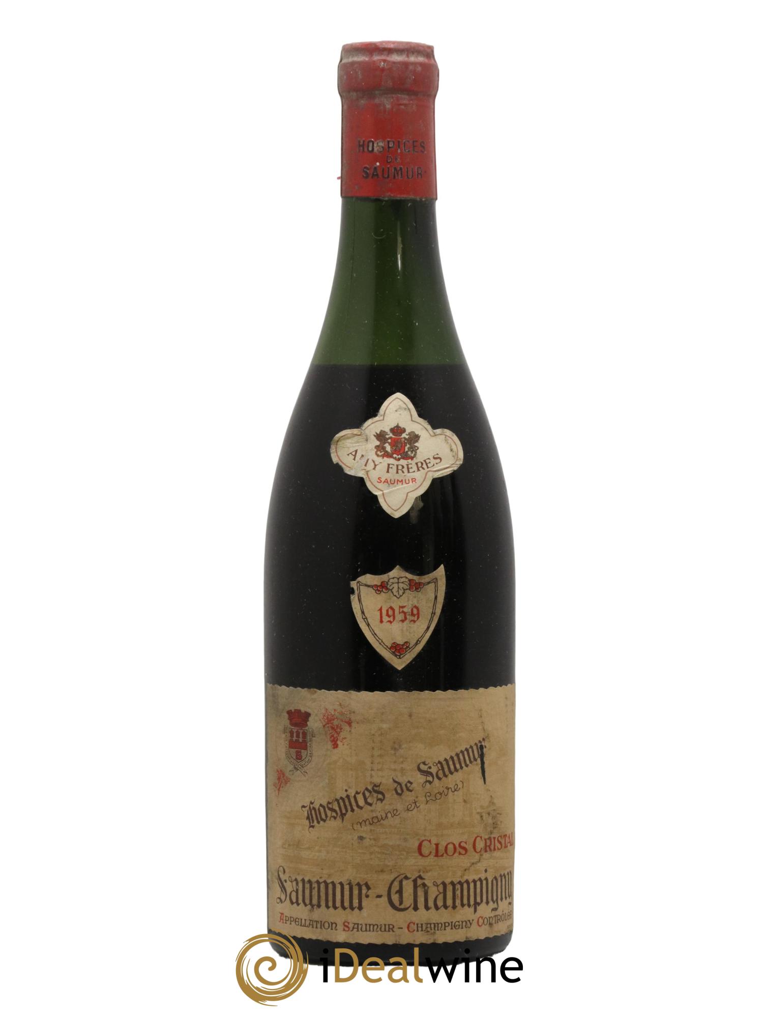 Saumur-Champigny Clos Cristal Hospices de Saumur 1959 - Lot de 1 bouteille - 0