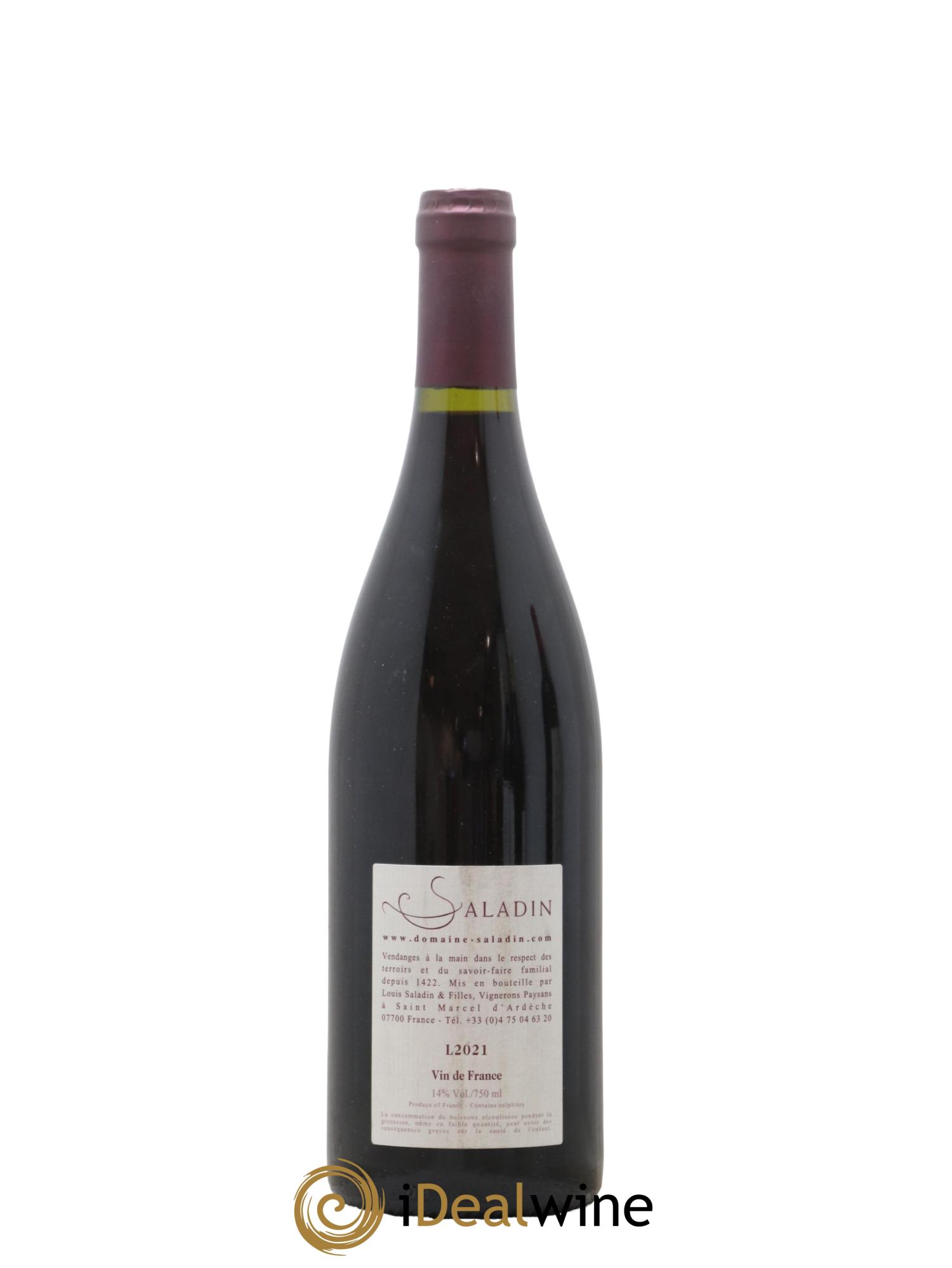 Vin de France Haut Brissan Domaine Saladin 2021 - Posten von 1 Flasche - 1