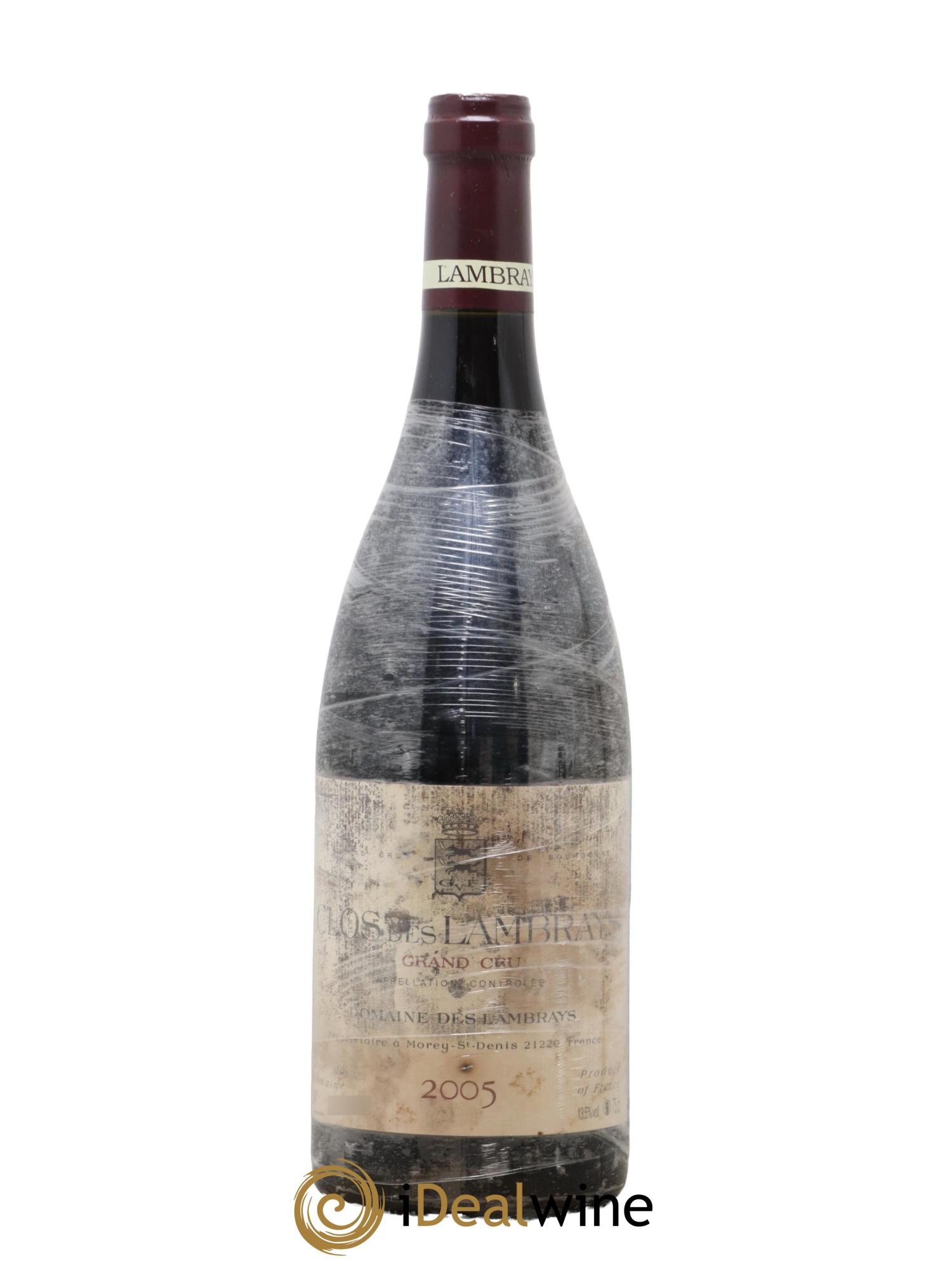 Clos des Lambrays Grand Cru Domaine des Lambrays 2005 - Posten von 1 Flasche - 0