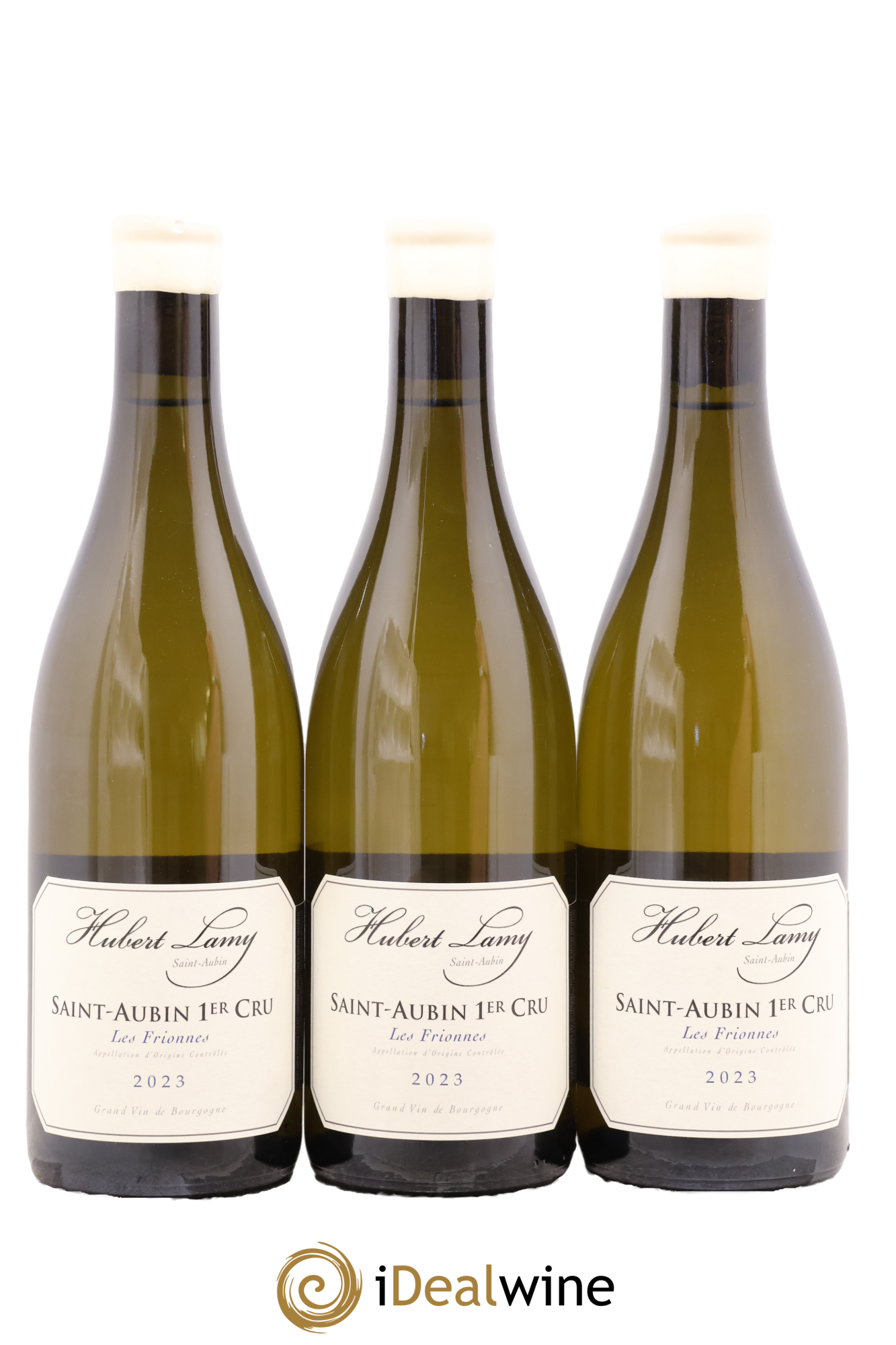 Saint-Aubin 1er Cru Les Frionnes Hubert Lamy 2023 - Lot de 3 bouteilles - 0