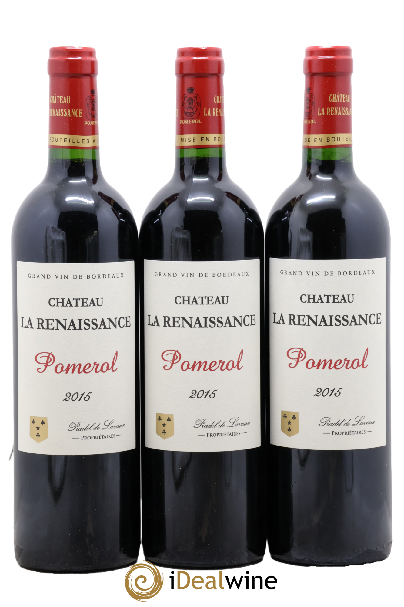 Château la Renaissance 2015 - Lot of 3 bottles - 0