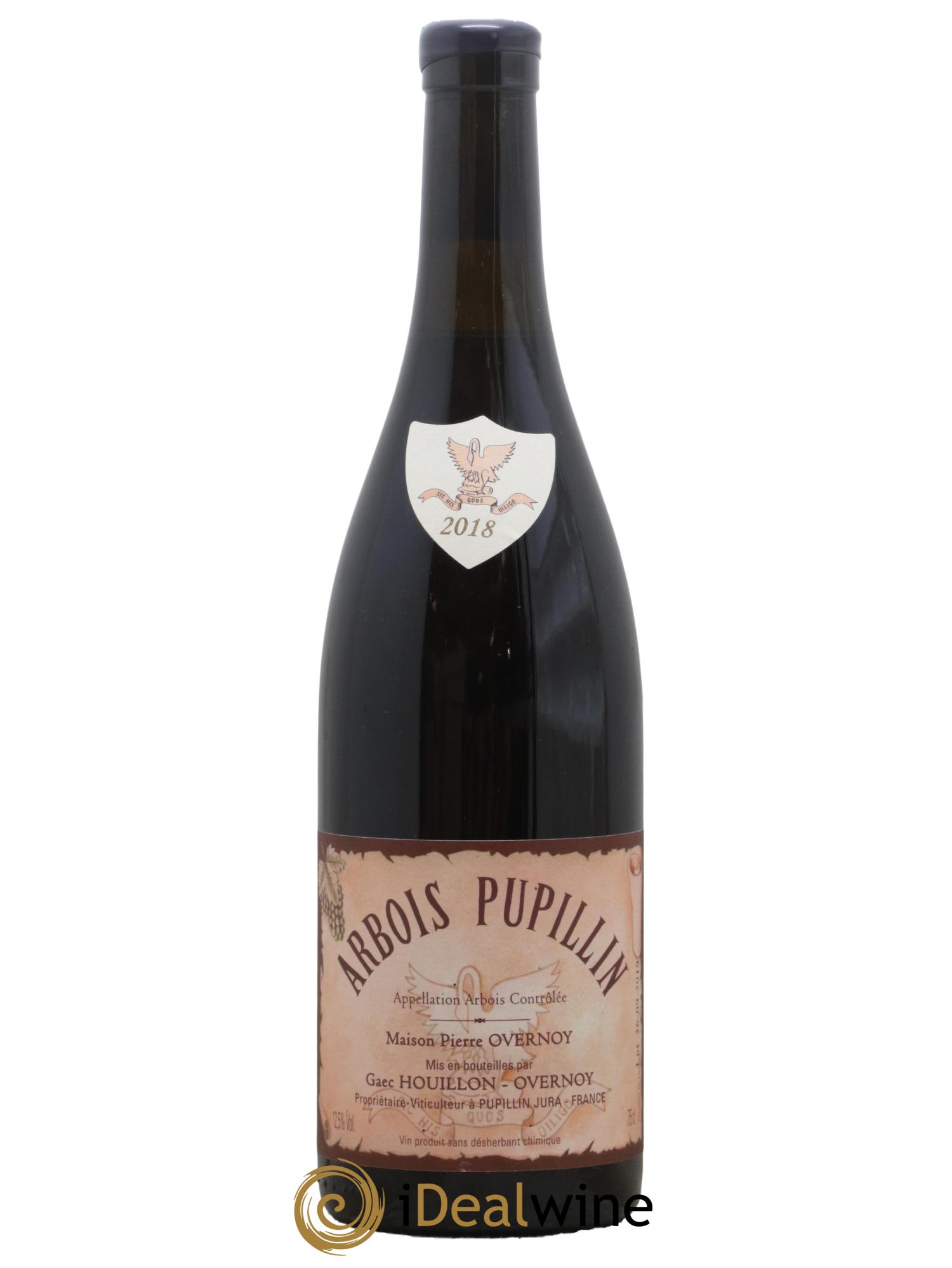 Arbois-Pupillin Ploussard Trousseau (cire violette) Overnoy-Houillon (Domaine) 2018 - Lot de 1 bouteille - 0