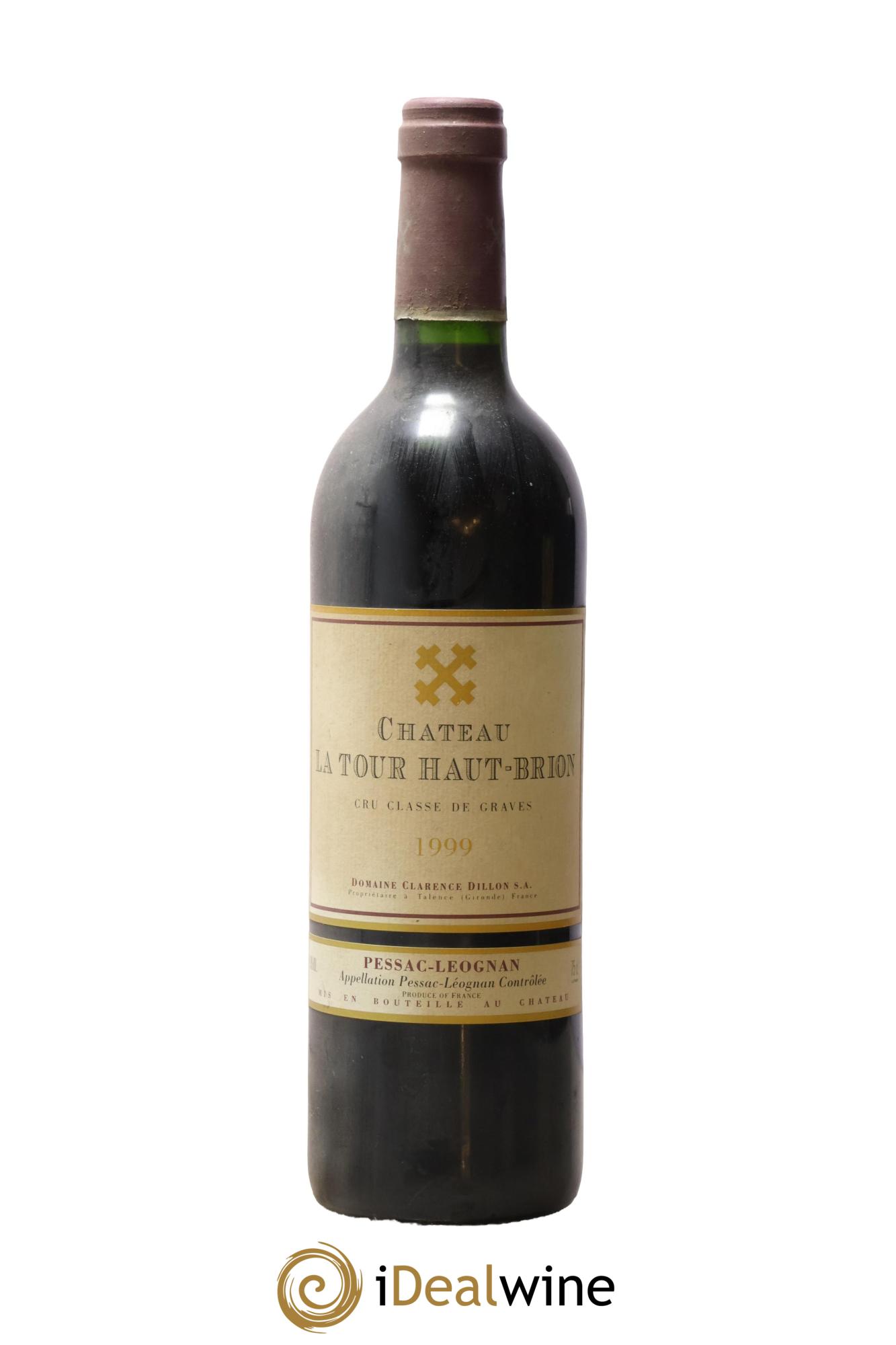Château la Tour Haut-Brion Cru Classé de Graves 1999 - Posten von 1 Flasche - 0