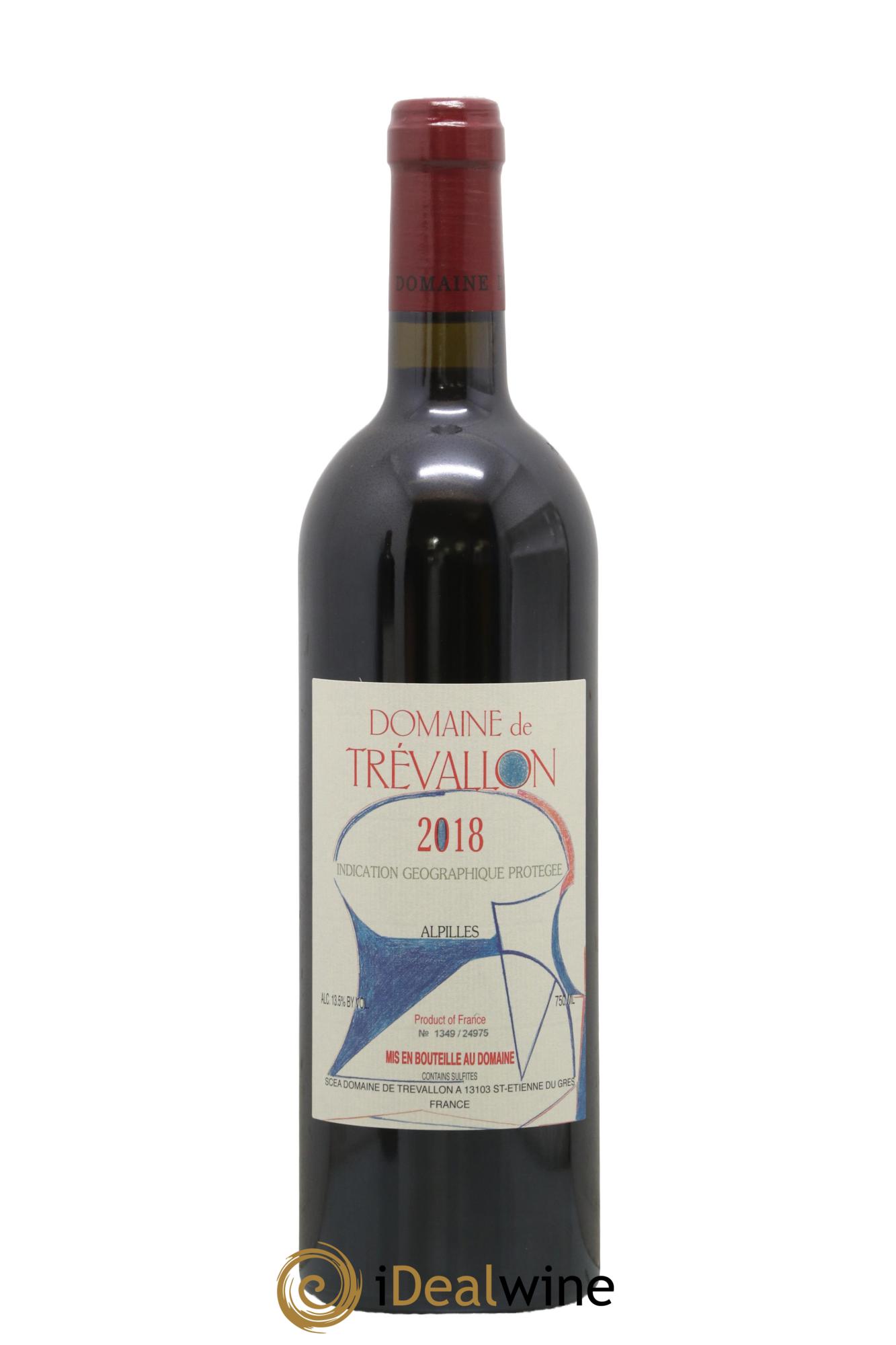 Alpilles Trévallon (Domaine de) Eloi Dürrbach 2018 - Lot de 1 bouteille - 0