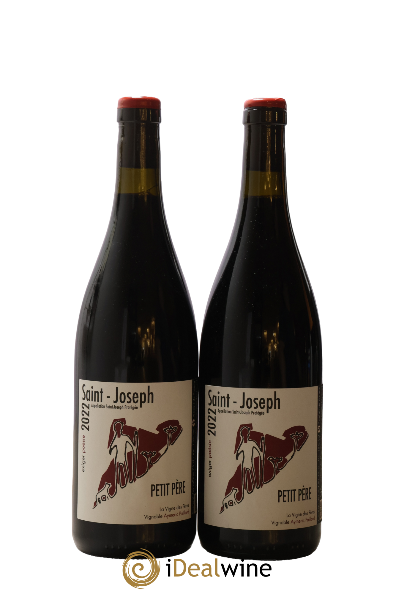 Saint-Joseph Petit Pere La Vigne Des Peres 2022 - Lot de 2 bouteilles - 0