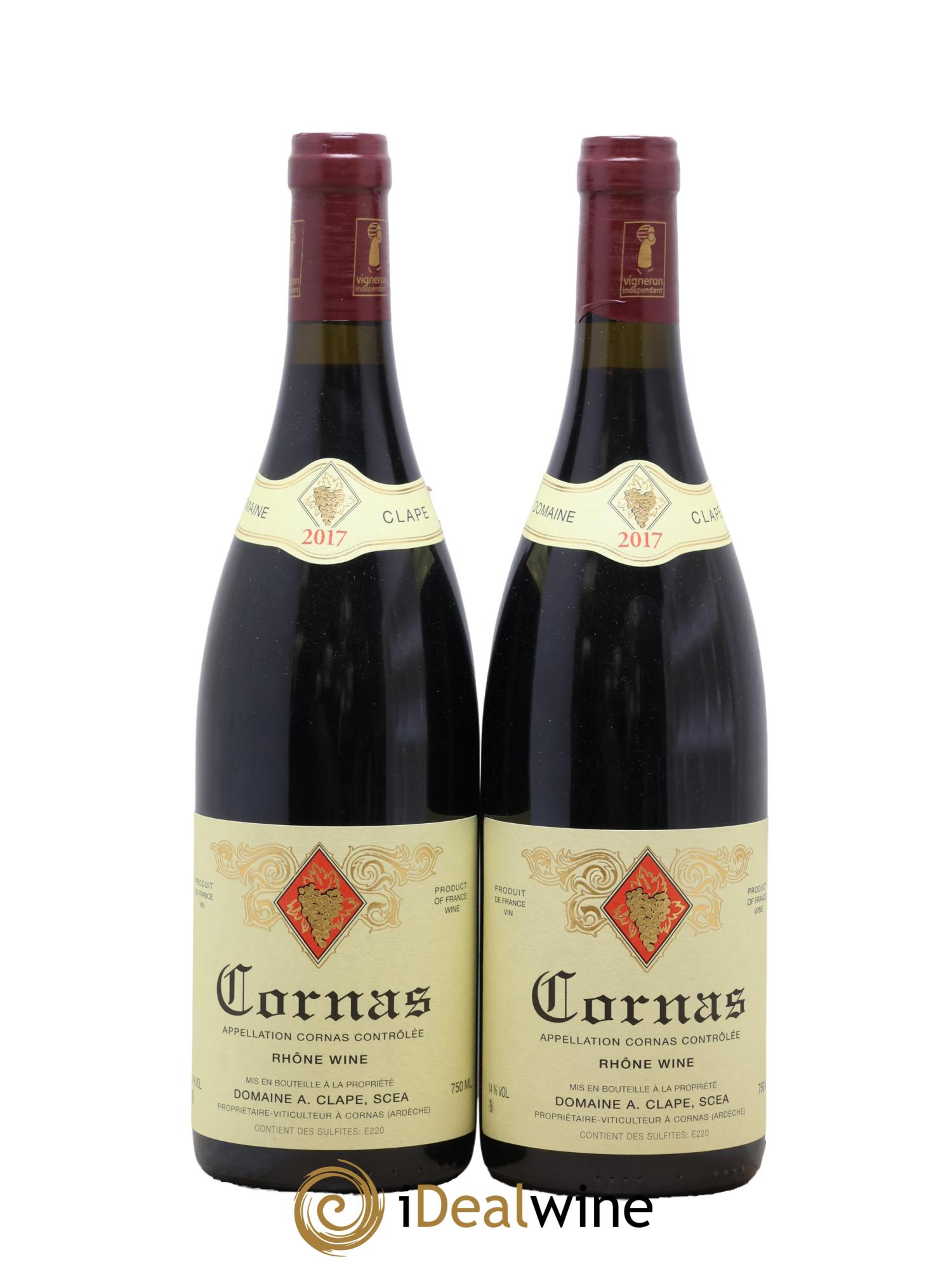 Cornas Auguste Clape 2017 - Posten von 2 Flaschen - 0