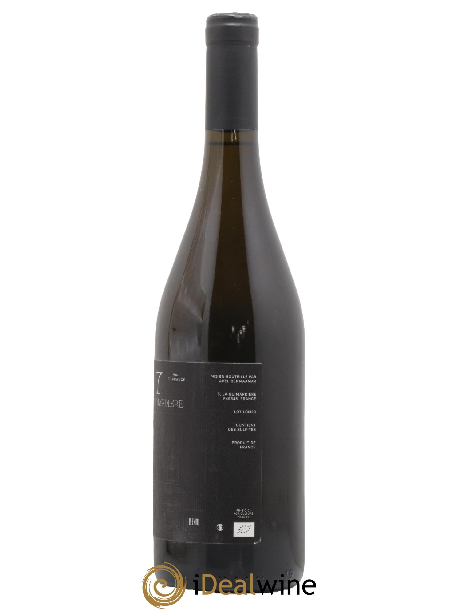Vin de France La Guimardiere Domaine des 7 Abel Benmaamar 2020 - Lot de 1 bouteille - 1