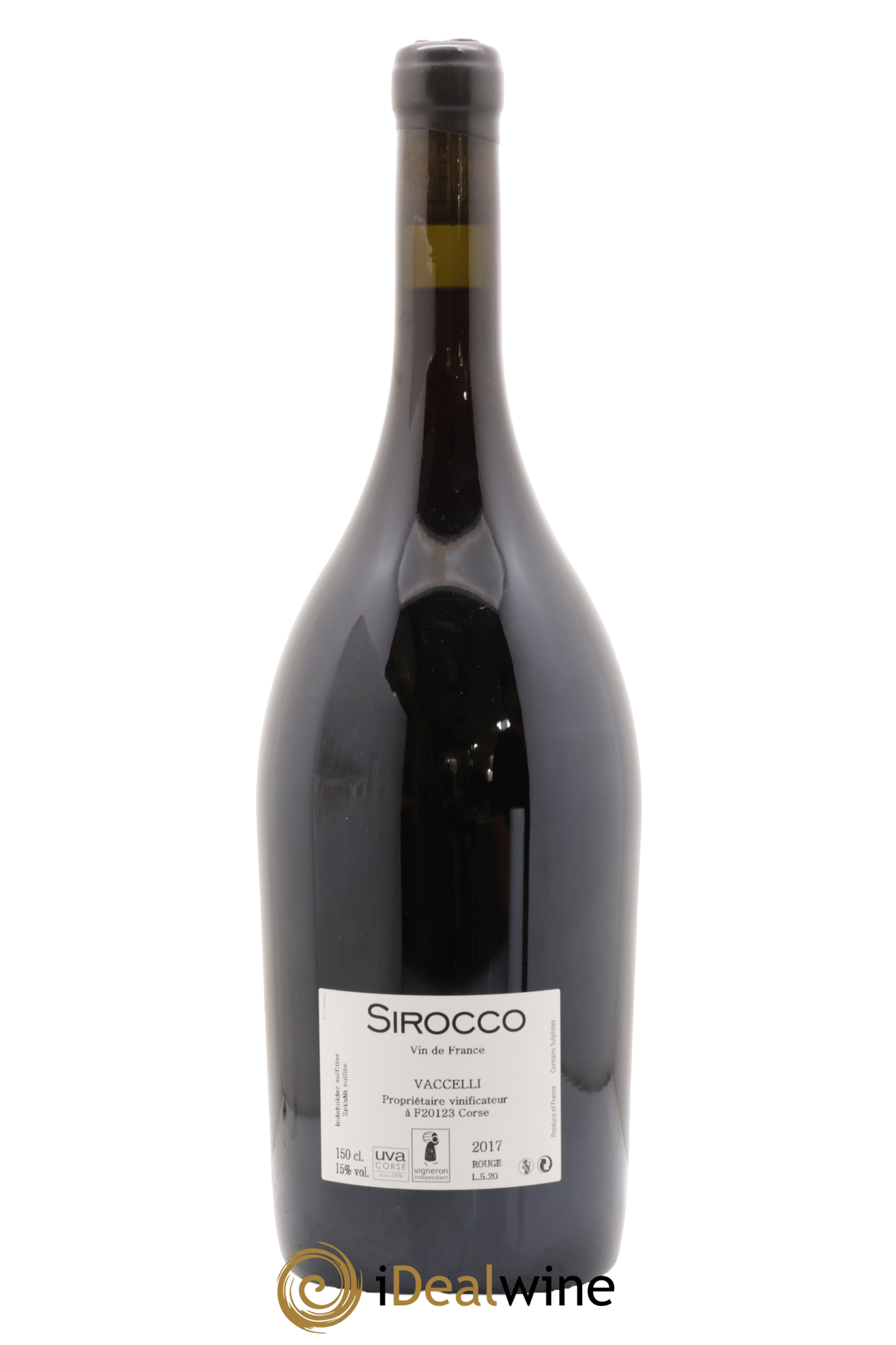 Vin de France Sirocco Vaccelli 2017 - Lot de 1 magnum - 1