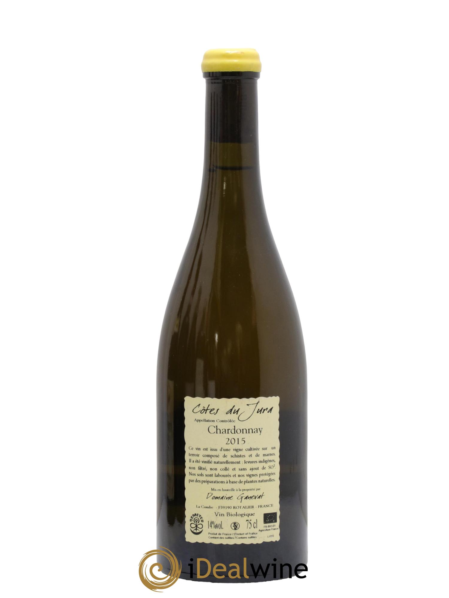 Côtes du Jura Grusse en Billat Jean-François Ganevat (Domaine) 2015 - Lot de 1 bouteille - 1