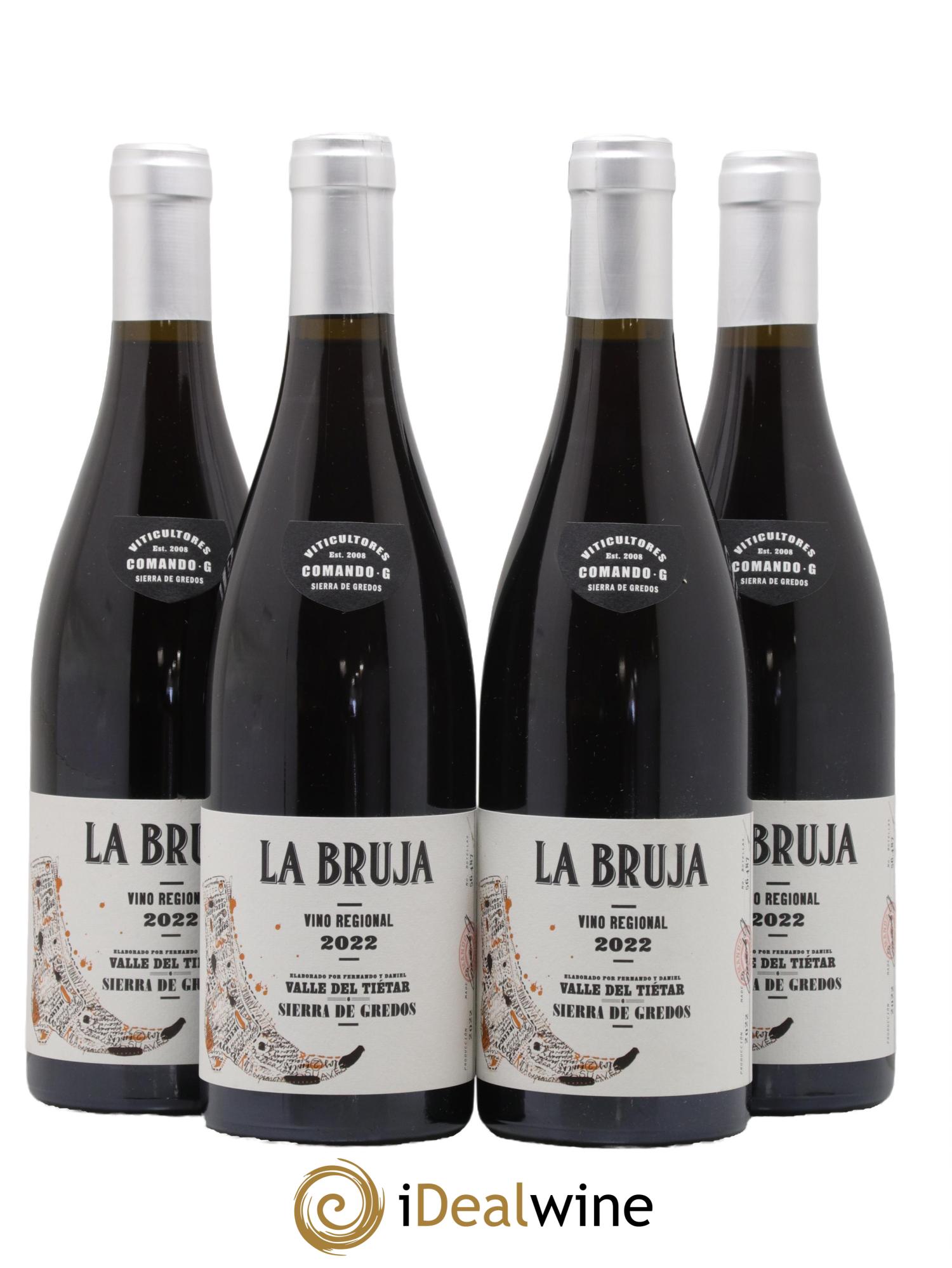 Vinos de Madrid DO Comando G La Bruja de Rozas 2022 - Lot de 4 bouteilles - 0