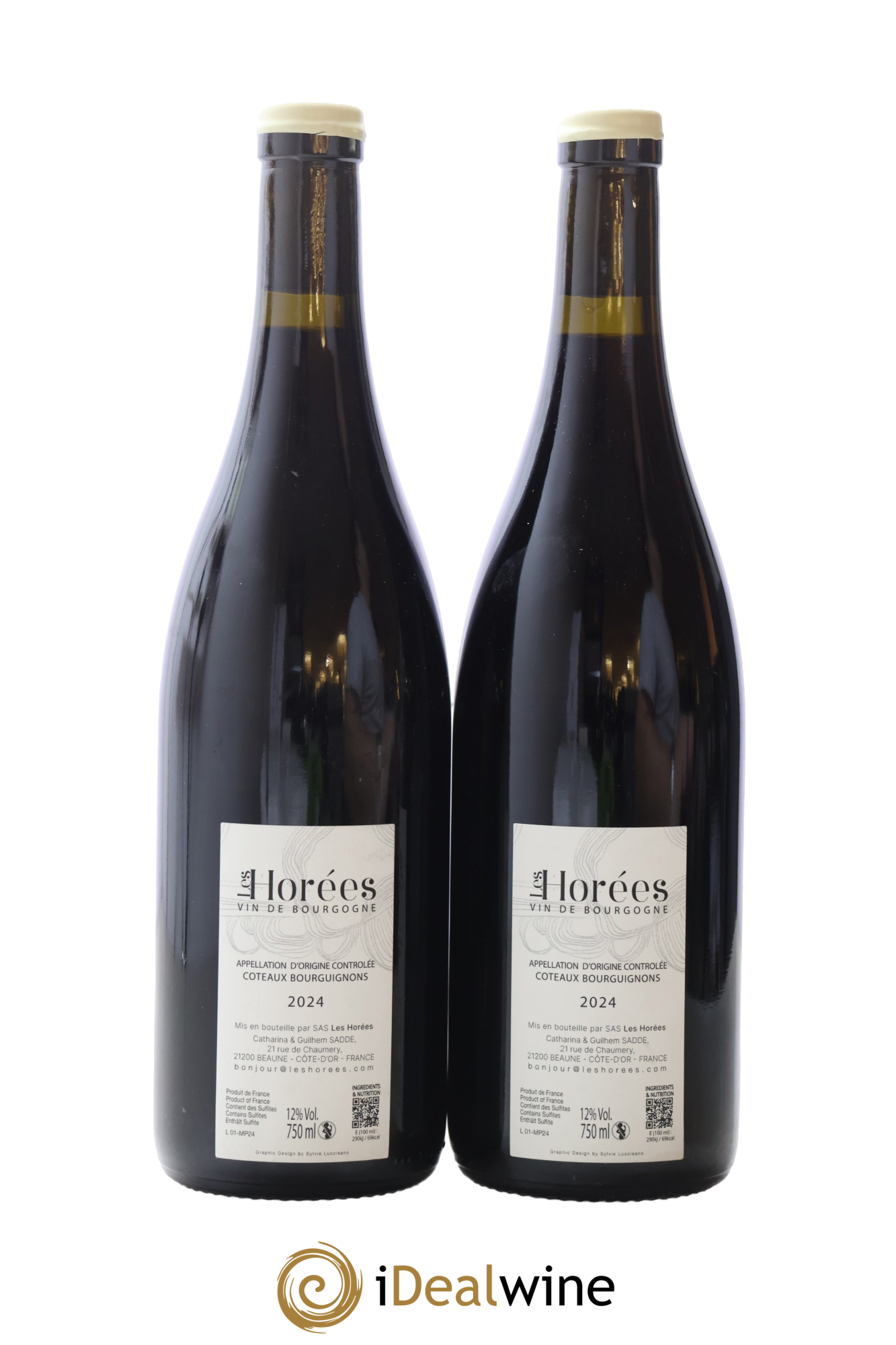 Coteaux Bourguignons Mon Poulain Les Horées 2024 - Lot de 2 bouteilles - 1