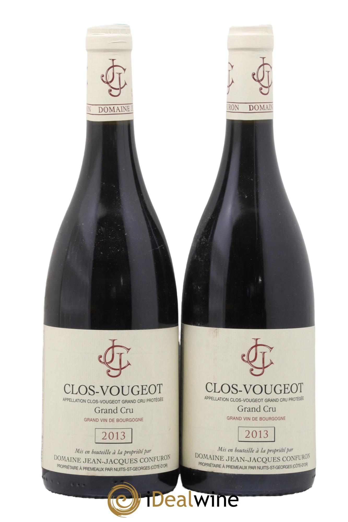 Clos de Vougeot Grand Cru Confuron-Cotetidot 2013 - Posten von 2 Flaschen - 0