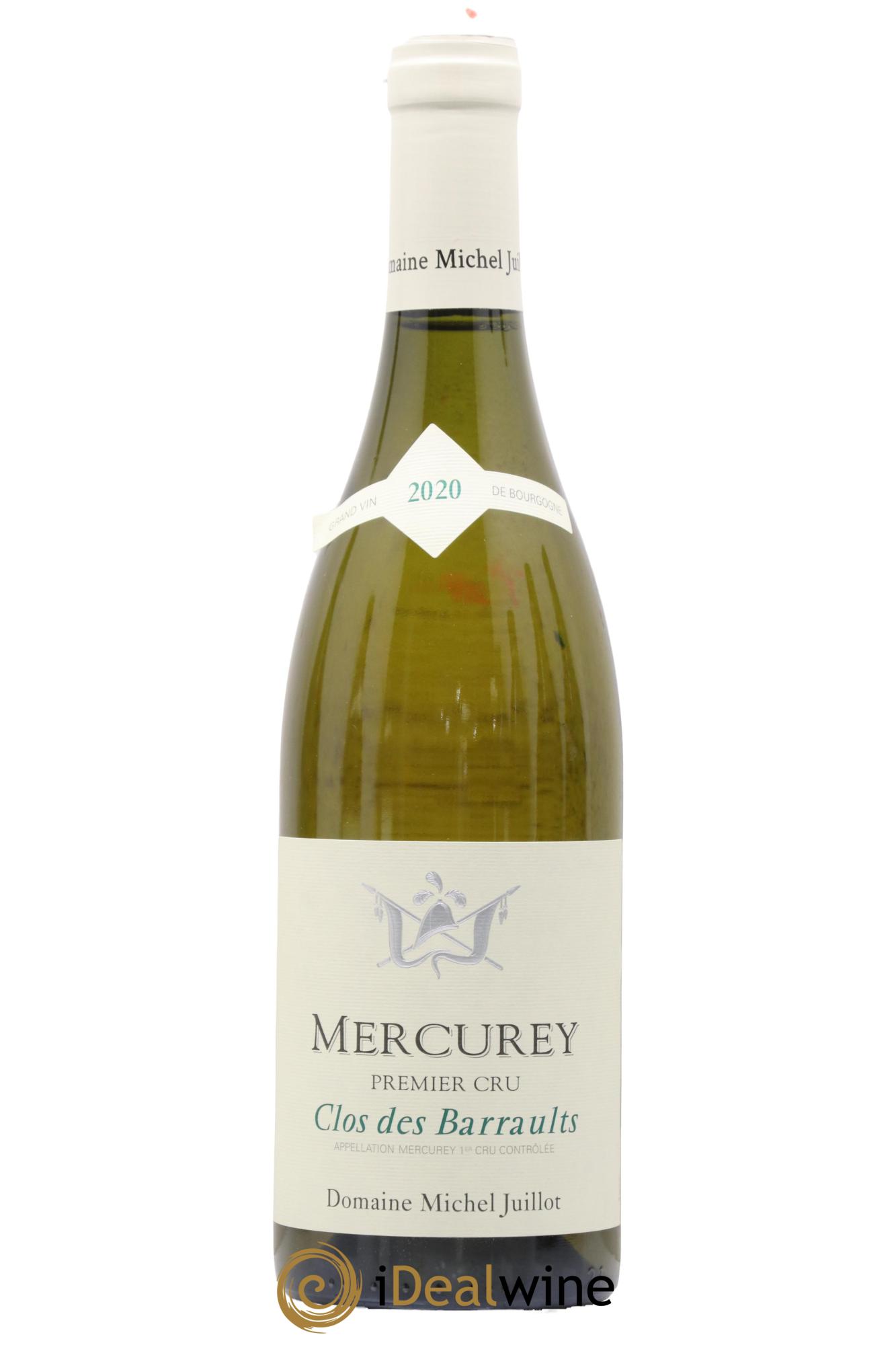 Mercurey 1er Cru Clos des Barraults Michel Juillot (Domaine) 2020 - Lot de 1 bouteille - 0