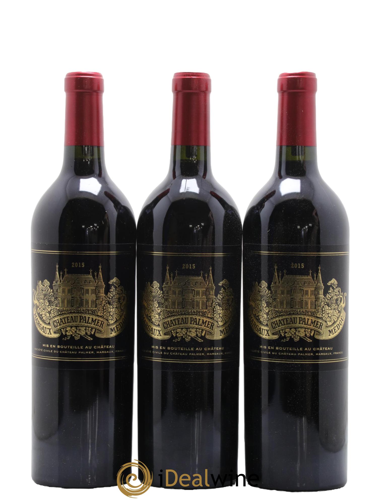 Château Palmer 3ème Grand Cru Classé 2015 - Lot de 6 bouteilles - 3