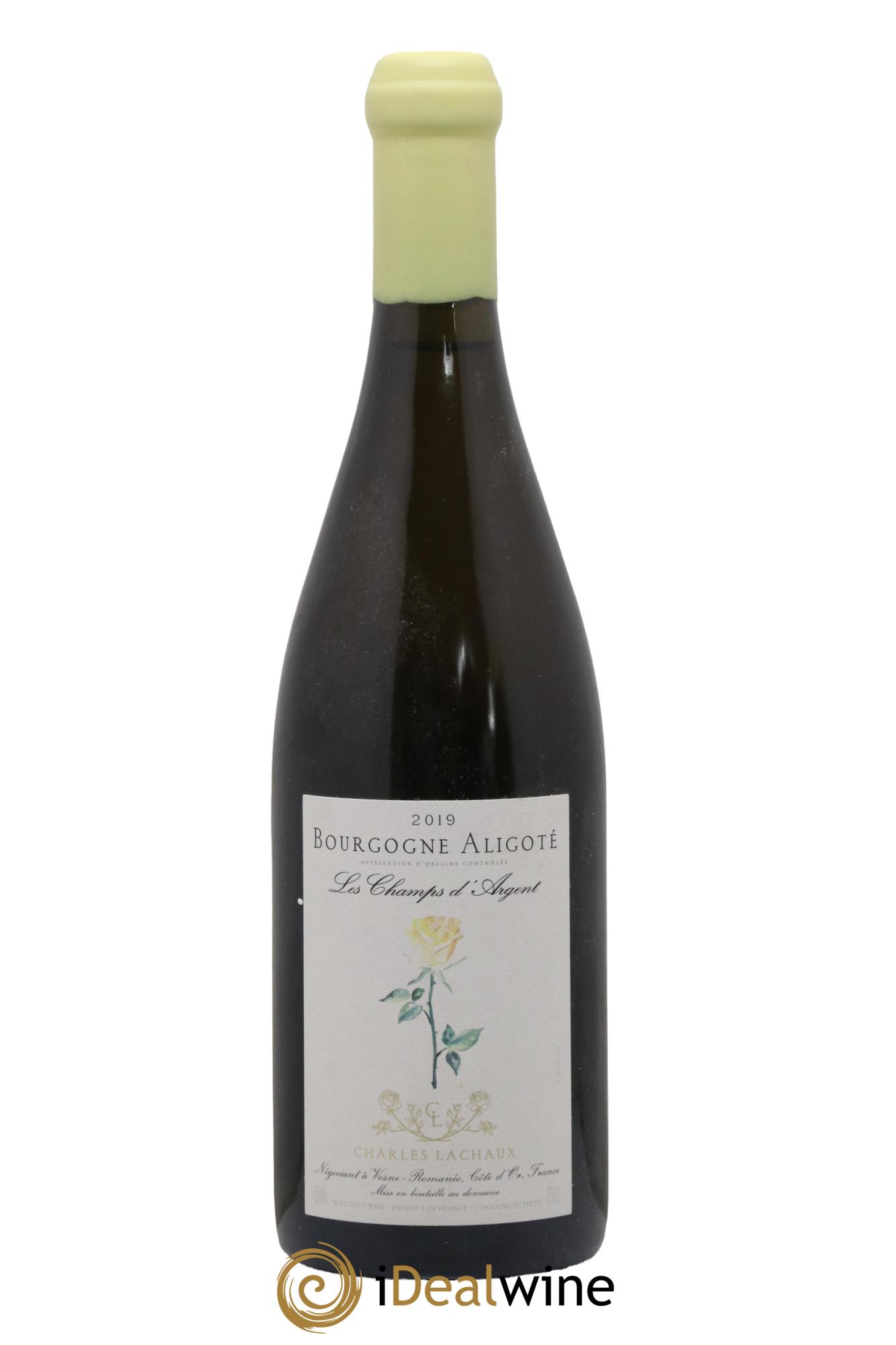 Bourgogne Aligoté Les Champs d'Argent Charles Lachaux 2019 - Posten von 1 Flasche - 0